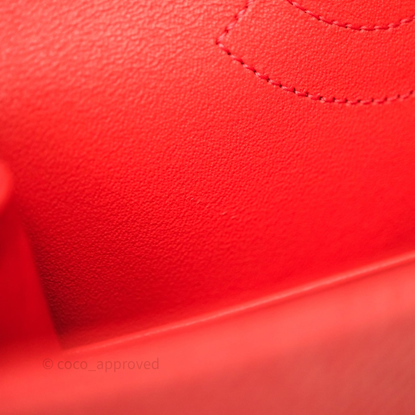 Chanel Reissue 225 Quilted Coral Ombre Denim Aged Gold Hardware
