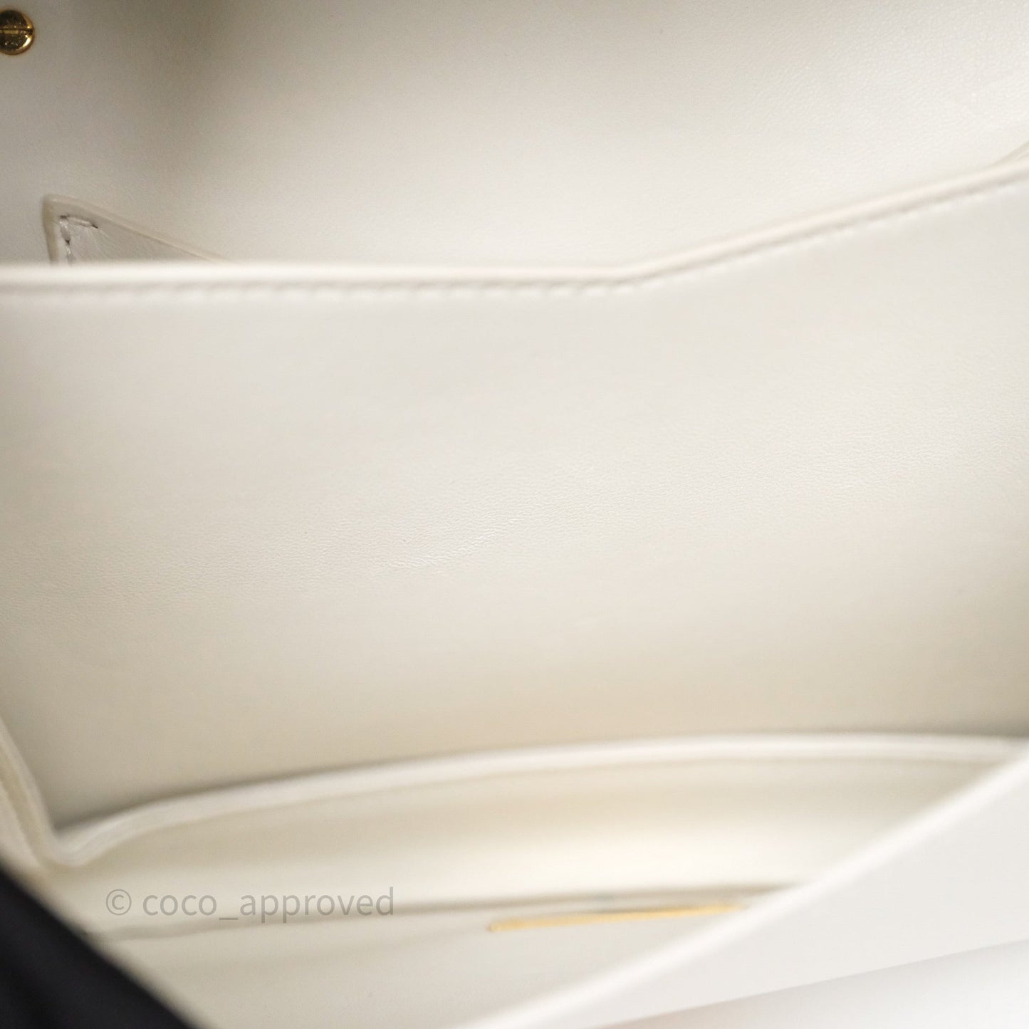 Bottega Veneta Small Mount Envelope Bag White