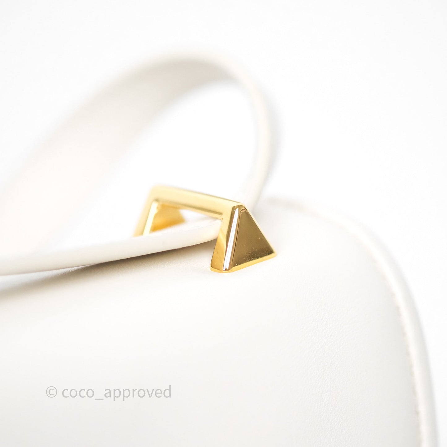 Bottega Veneta Small Mount Envelope Bag White