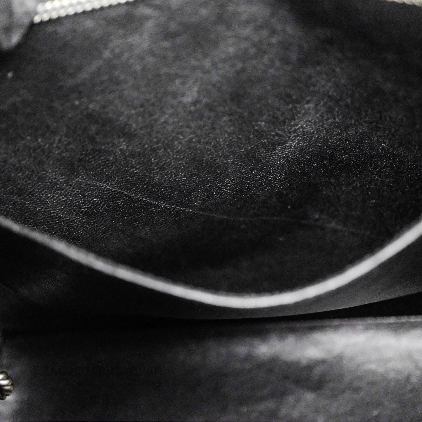 Chanel Vintage Medallion CC Black Caviar Tote Bag Silver Hardware