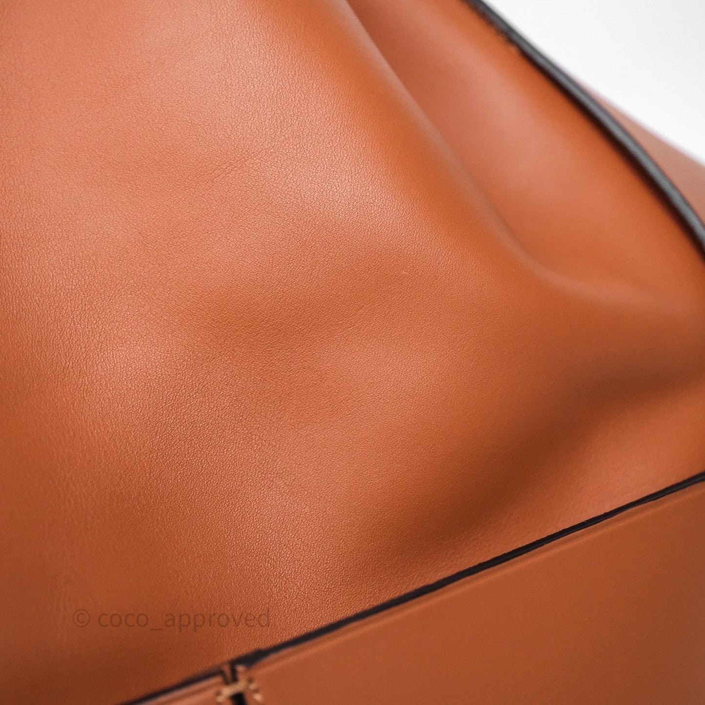 Loewe Medium Balloon Bucket Bag Tan Calfskin