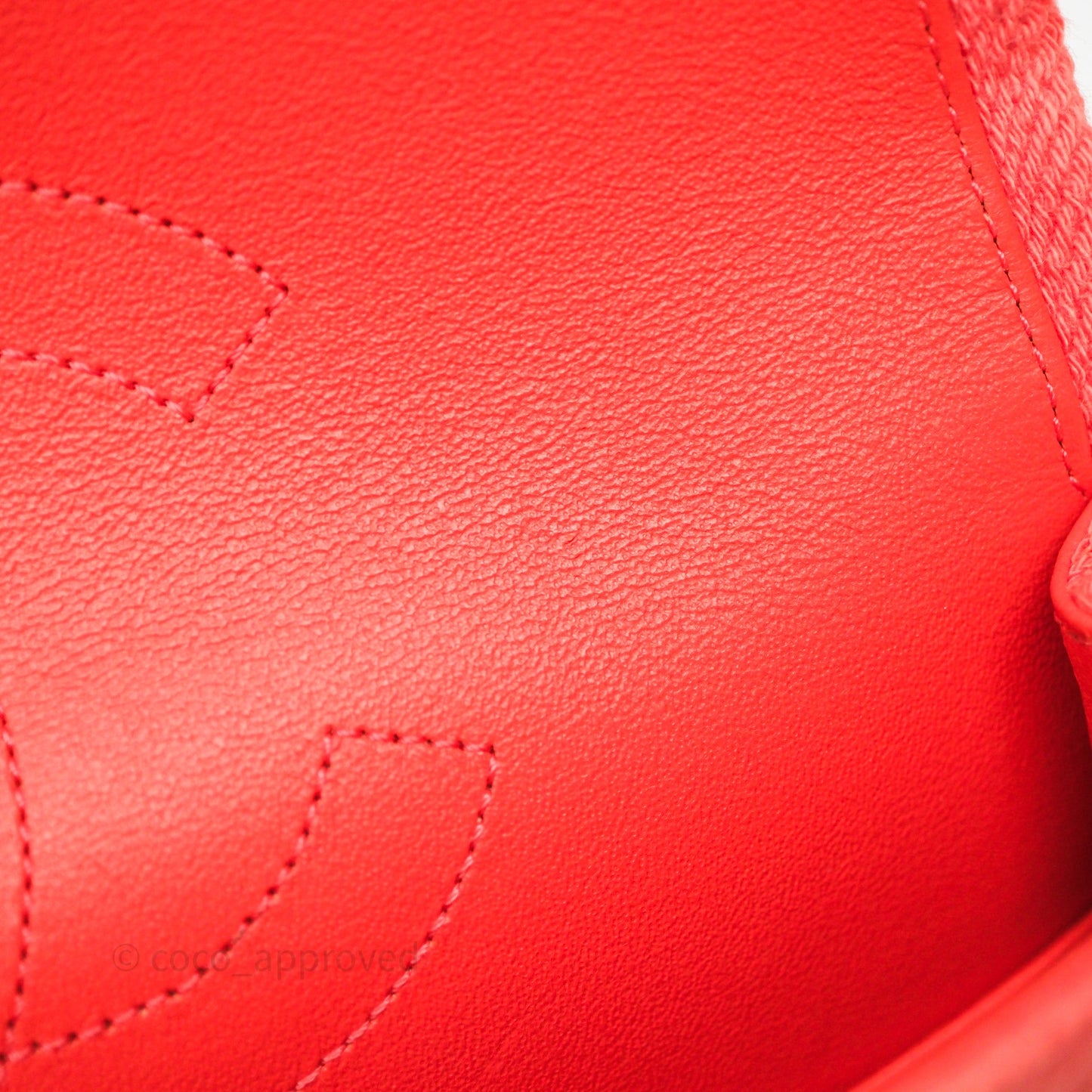 Chanel Reissue 225 Quilted Coral Ombre Denim Aged Gold Hardware