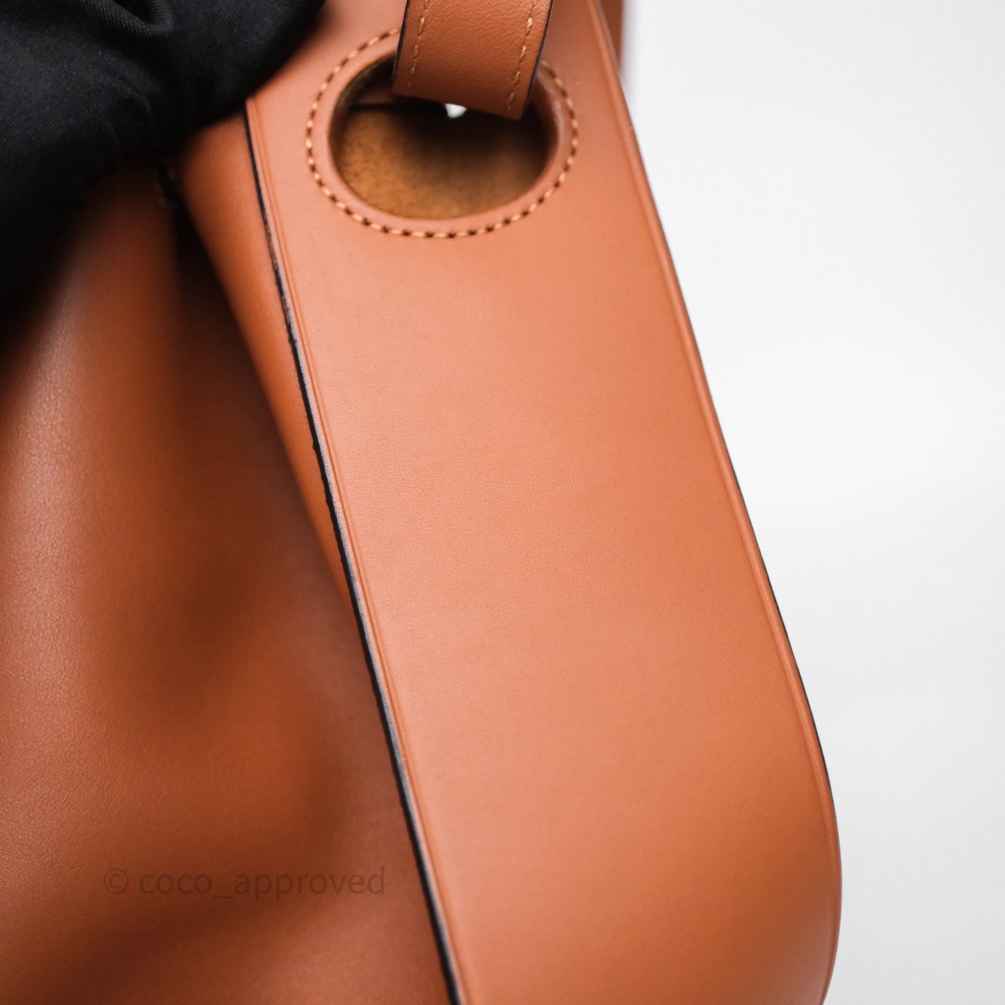 Loewe Medium Balloon Bucket Bag Tan Calfskin