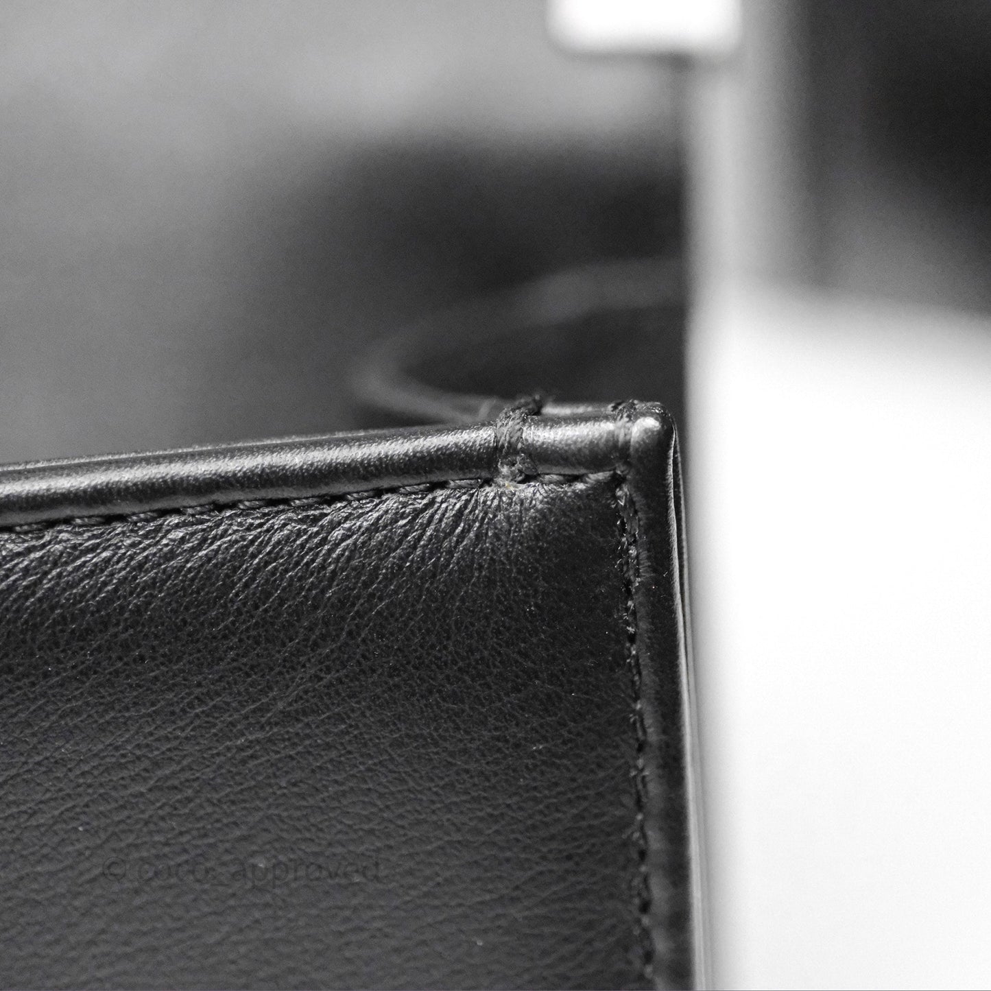 Chanel Small Boy Black Lambskin Ruthenium Hardware
