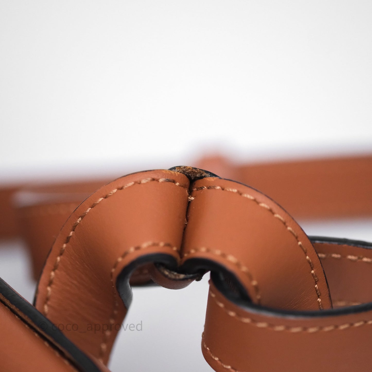 Loewe Medium Balloon Bucket Bag Tan Calfskin