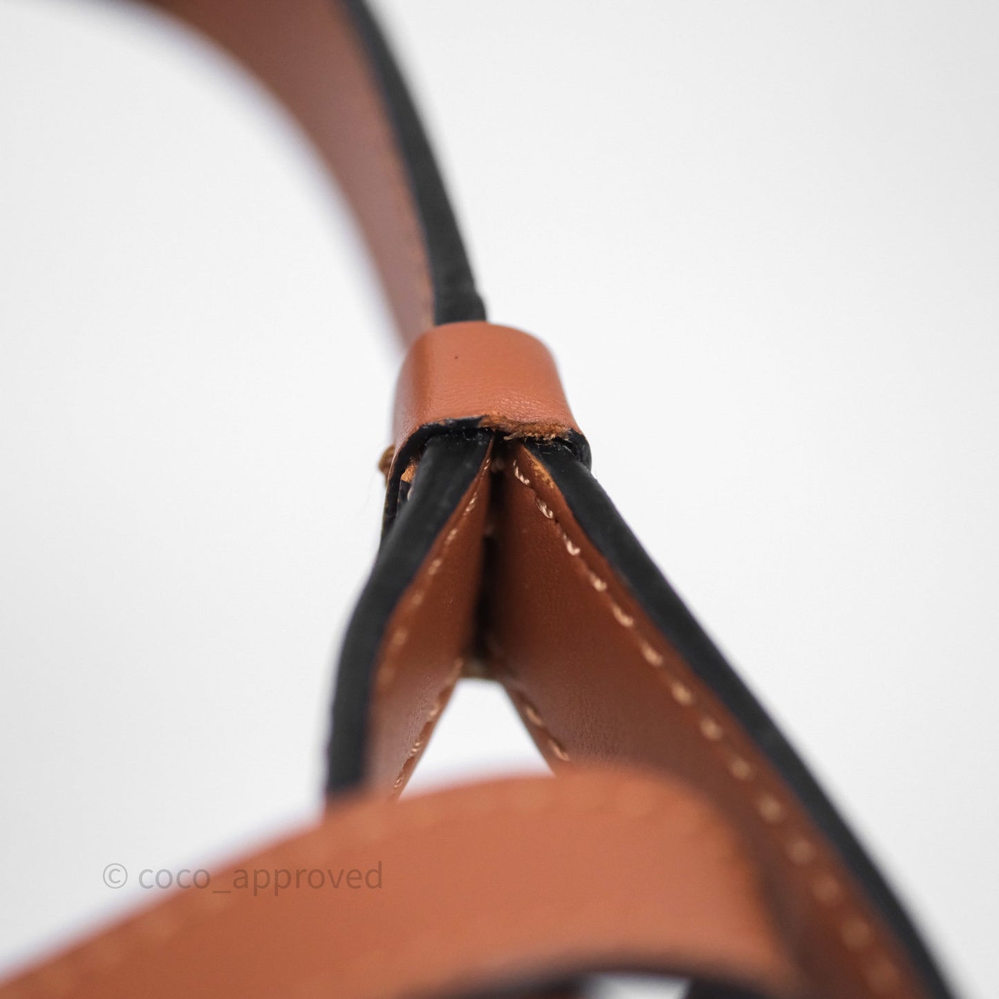 Loewe Medium Balloon Bucket Bag Tan Calfskin