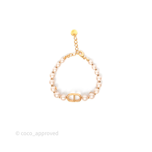 Christian Dior 30 Montaigne Pearl Bracelet Pink