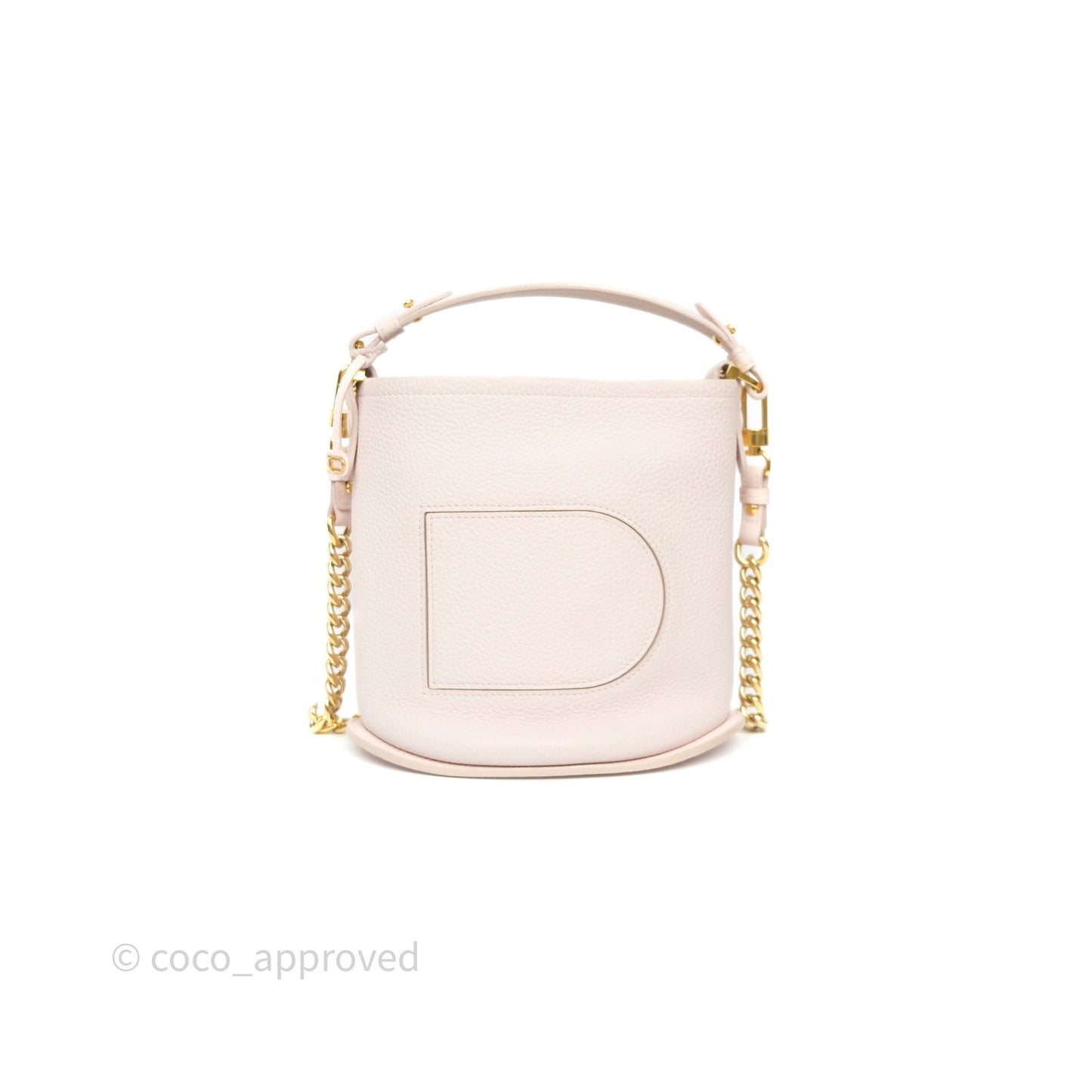 Delvaux Pin Mini Bucket Taurillon Soft Silk Pink