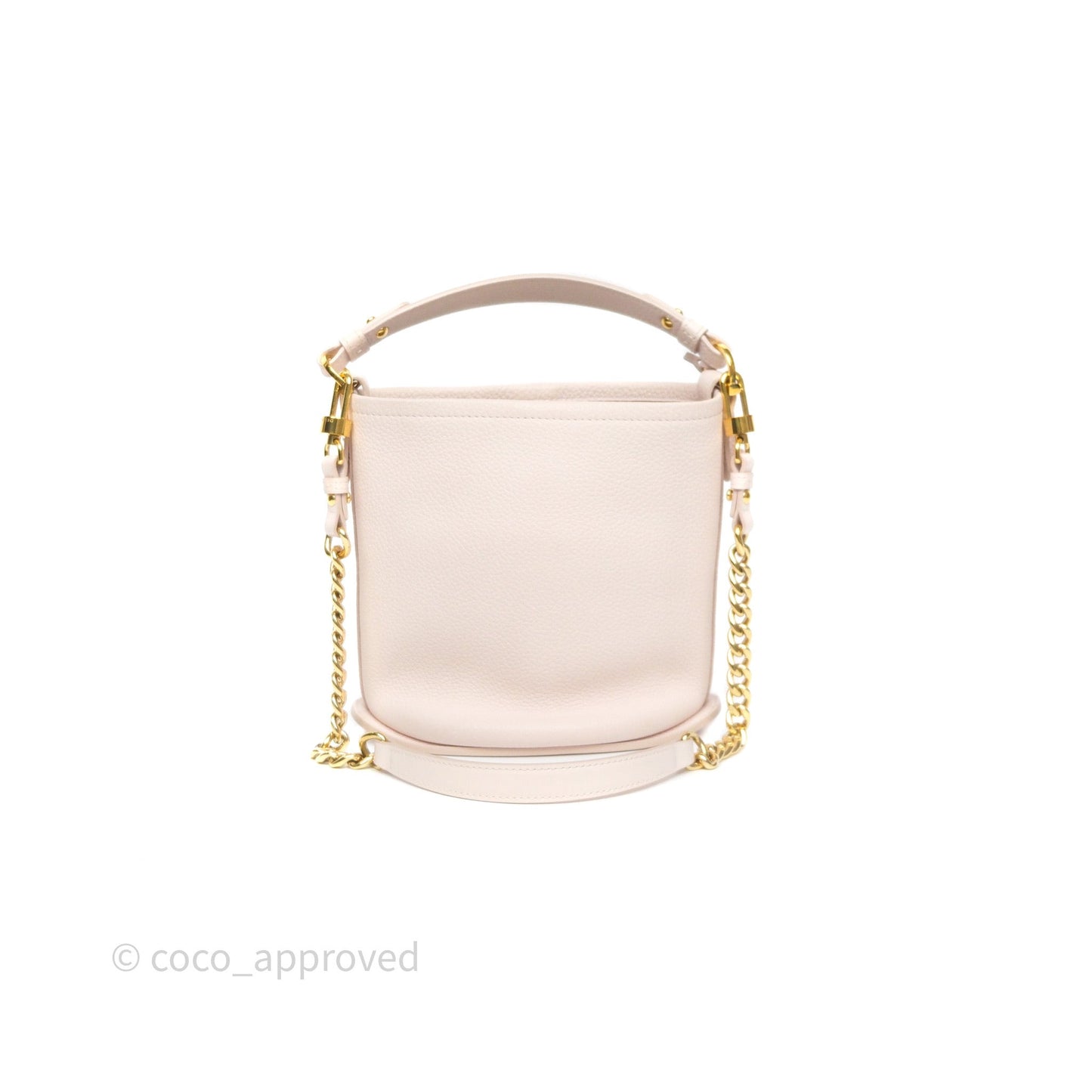 Delvaux Pin Mini Bucket Taurillon Soft Silk Pink