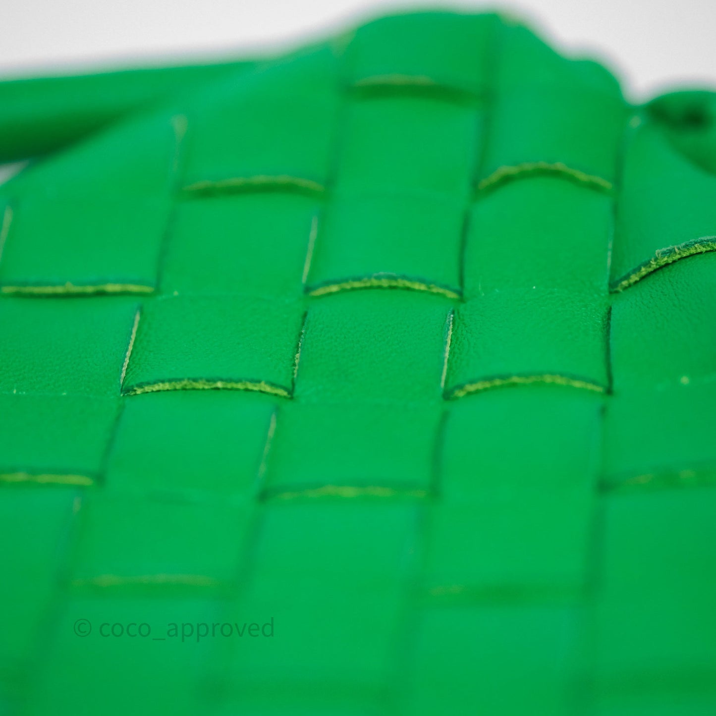 Bottega Veneta Medium Turn Pouch Nappa Intrecciato Parakeet Green