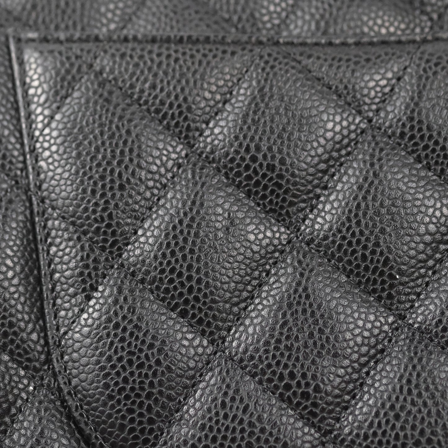 Chanel Jumbo Double Flap Black Caviar Gold Hardware⁣⁣