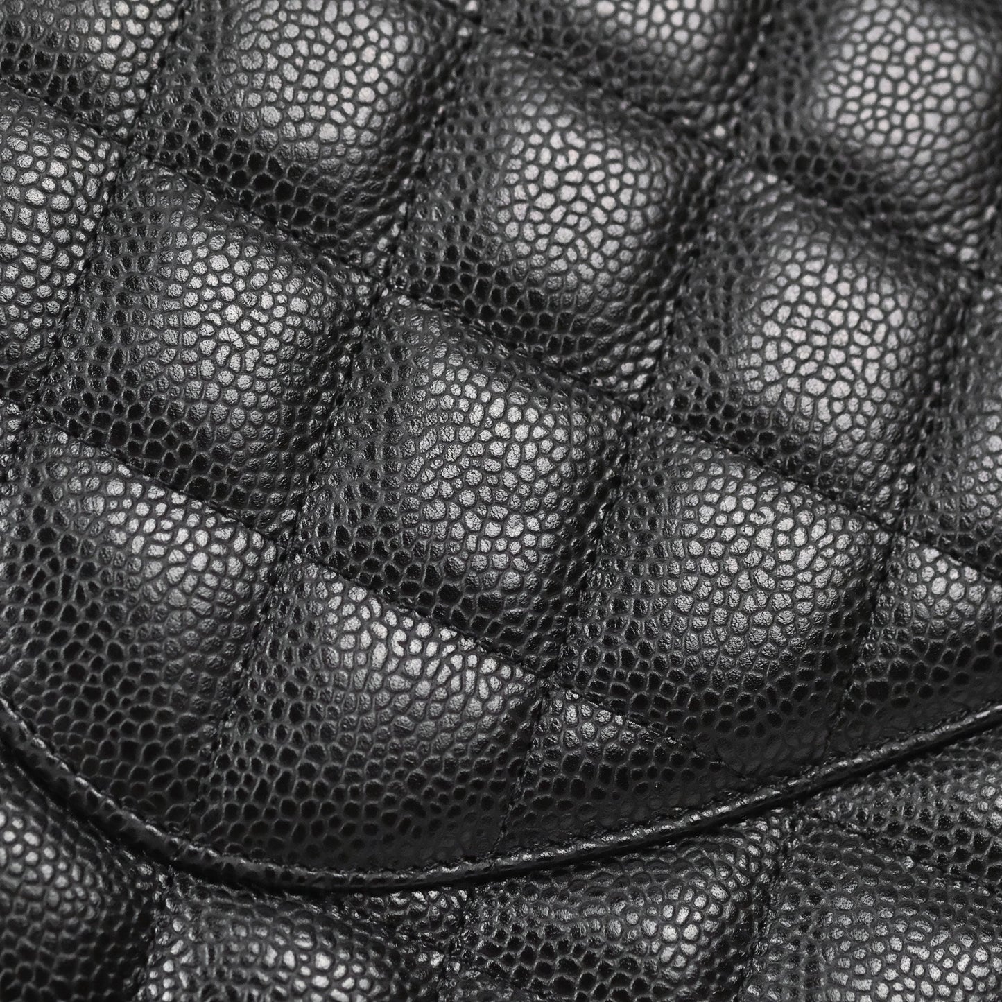 Chanel Jumbo Double Flap Black Caviar Gold Hardware⁣⁣