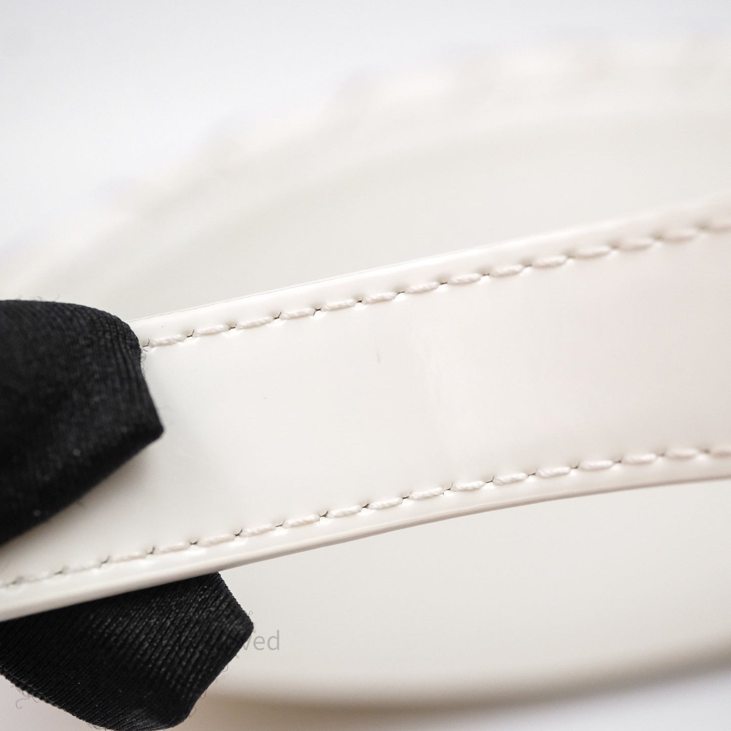 Bottega Veneta Flap Woven Leather White Shoulder Bag