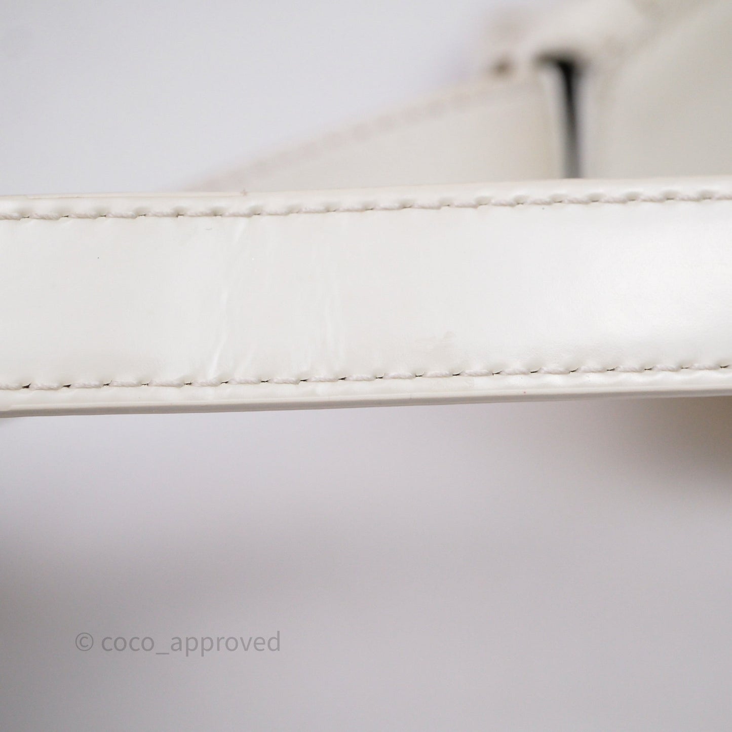 Bottega Veneta Flap Woven Leather White Shoulder Bag
