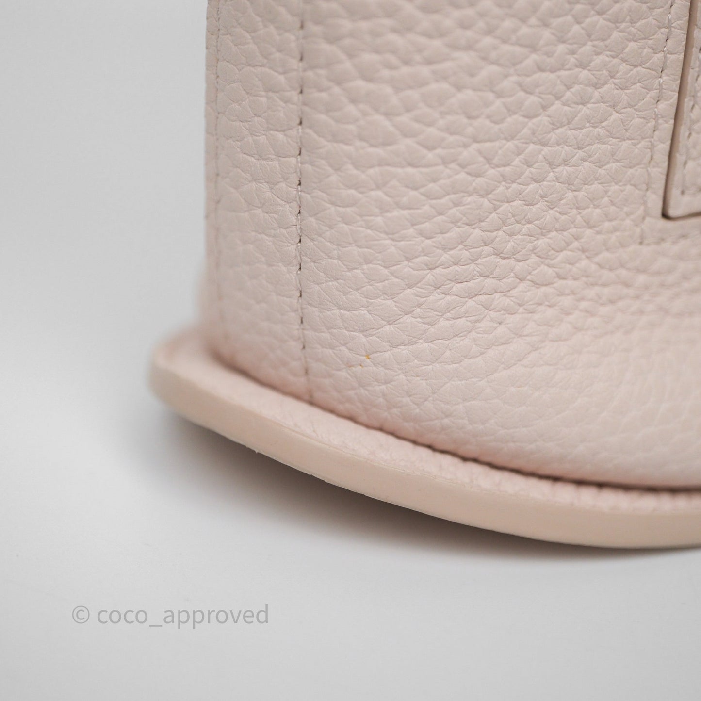 Delvaux Pin Mini Bucket Taurillon Soft Silk Pink