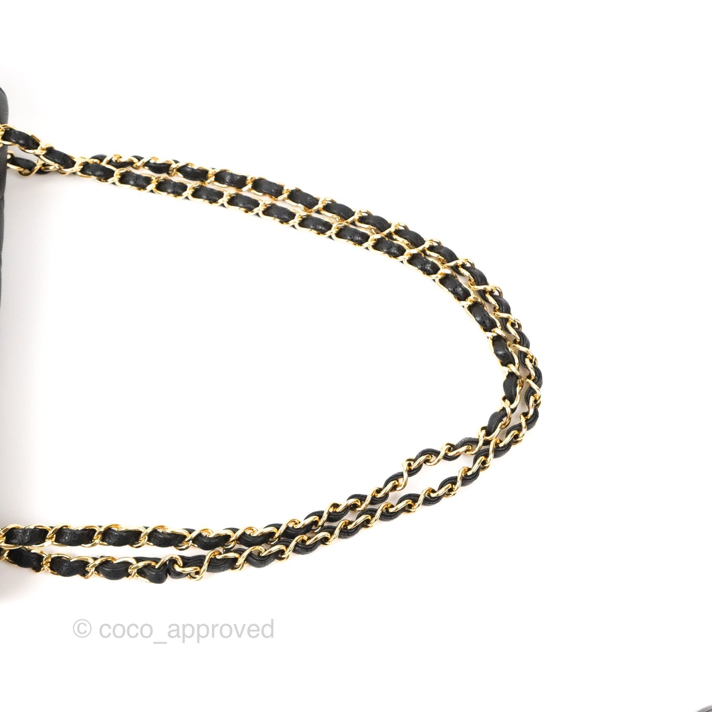 Chanel Jumbo Double Flap Black Caviar Gold Hardware⁣⁣