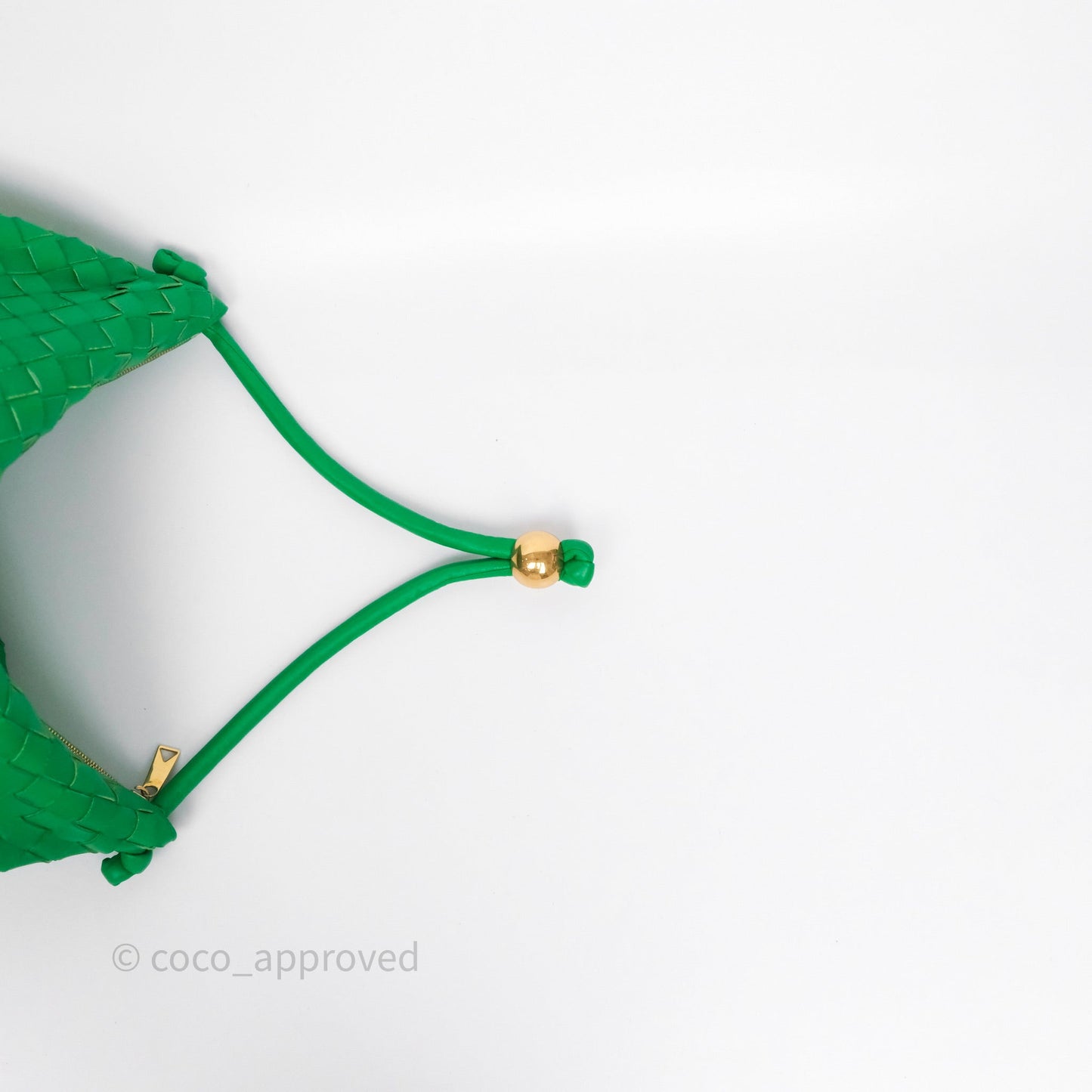 Bottega Veneta Medium Turn Pouch Nappa Intrecciato Parakeet Green