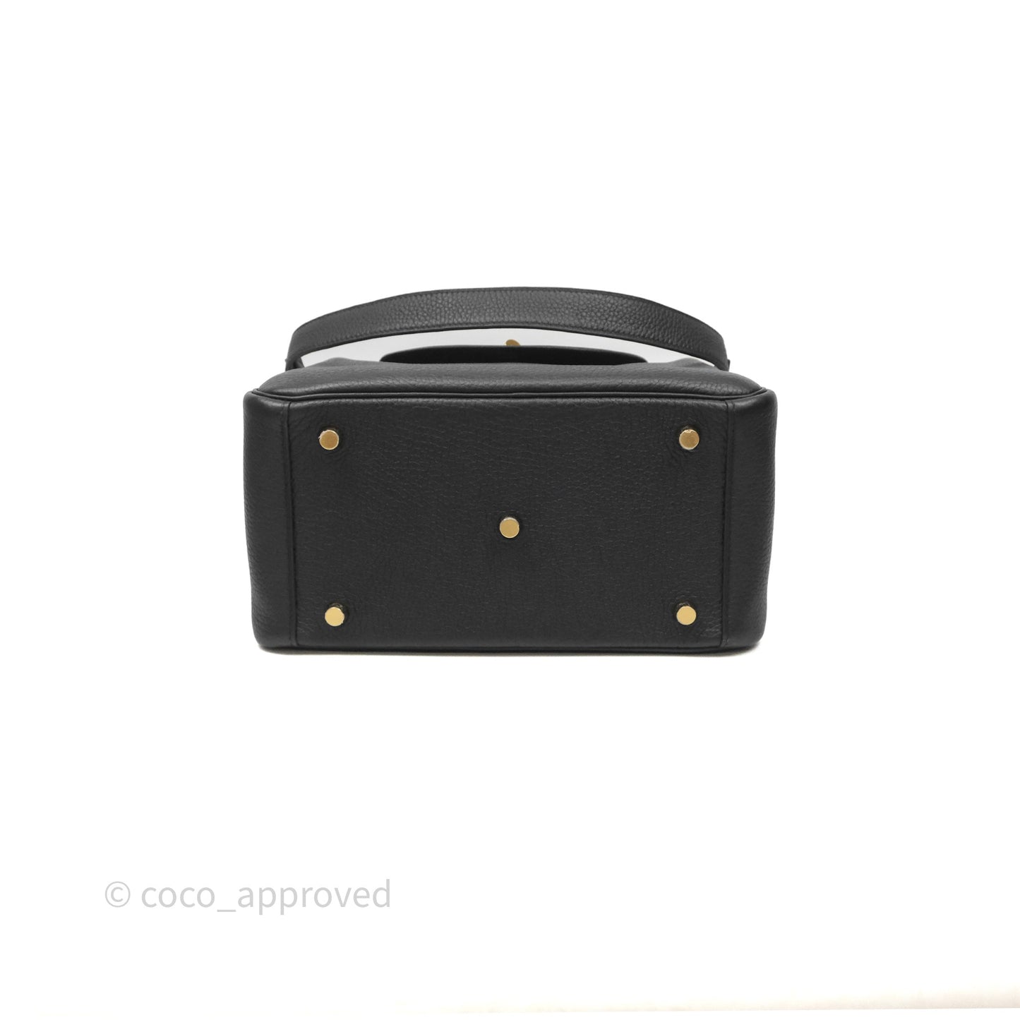 Hermès Lindy 26 Black Taurillon Clemence Gold Hardware