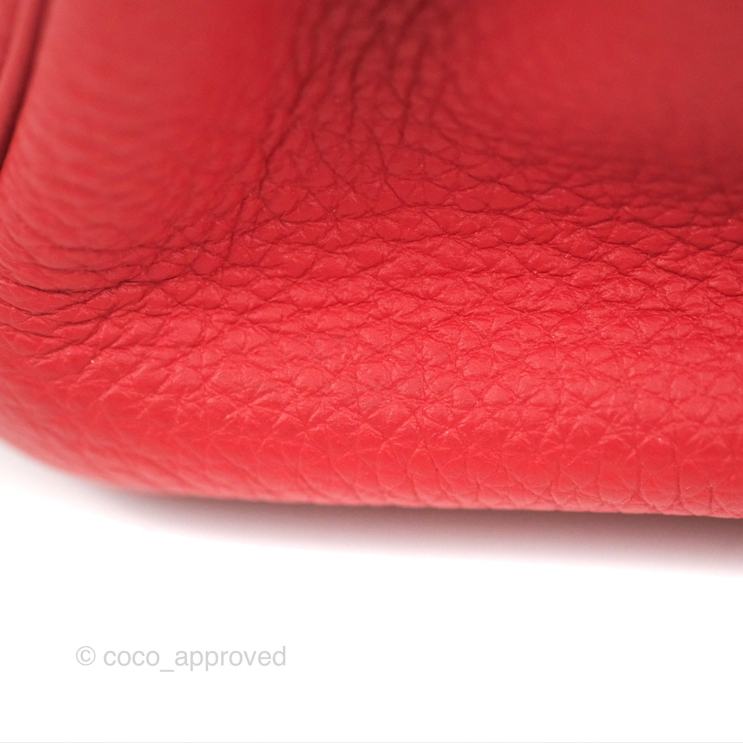 Hermes Birkin 25 Togo Rouge Vermillon Gold Hardware