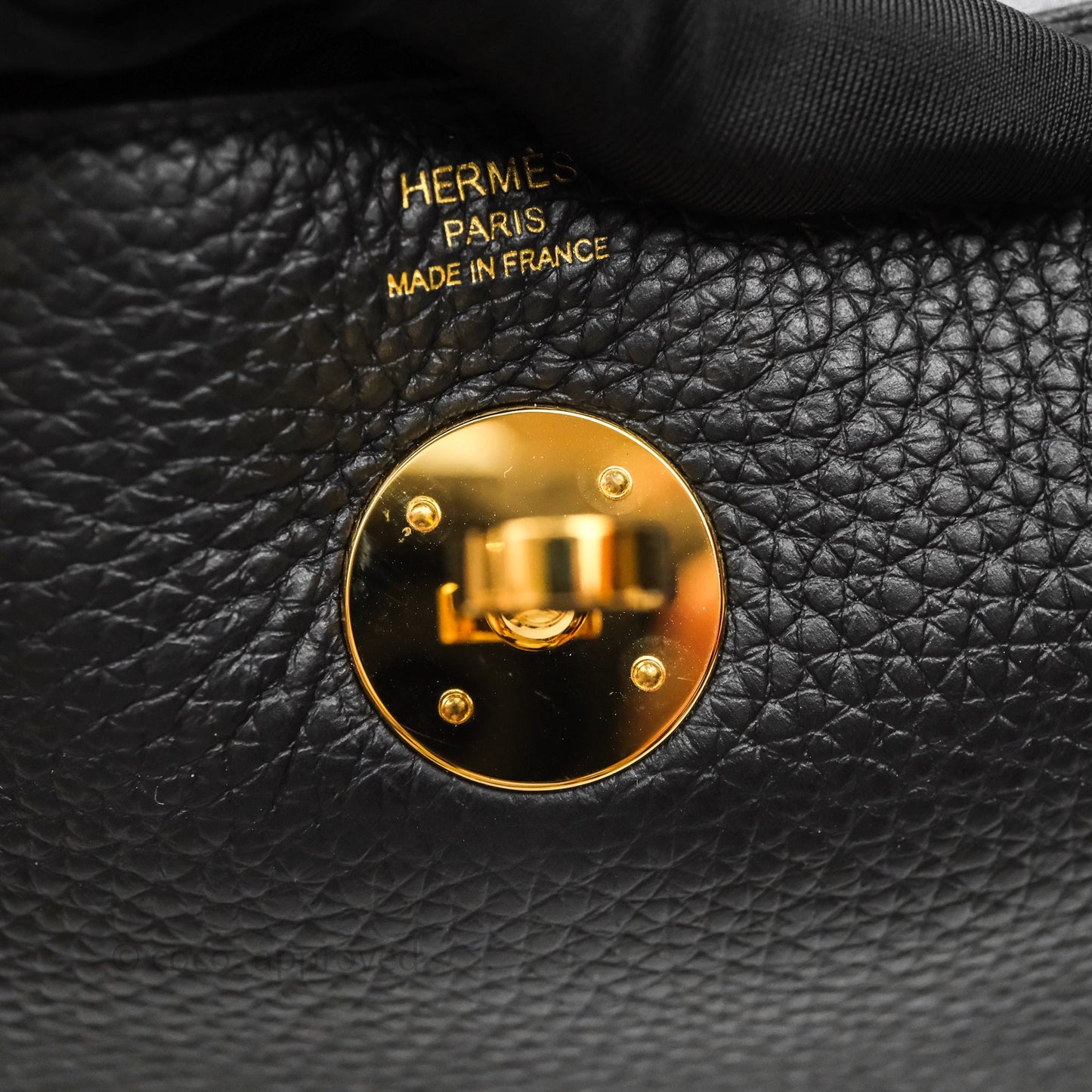 Hermès Lindy 26 Black Taurillon Clemence Gold Hardware