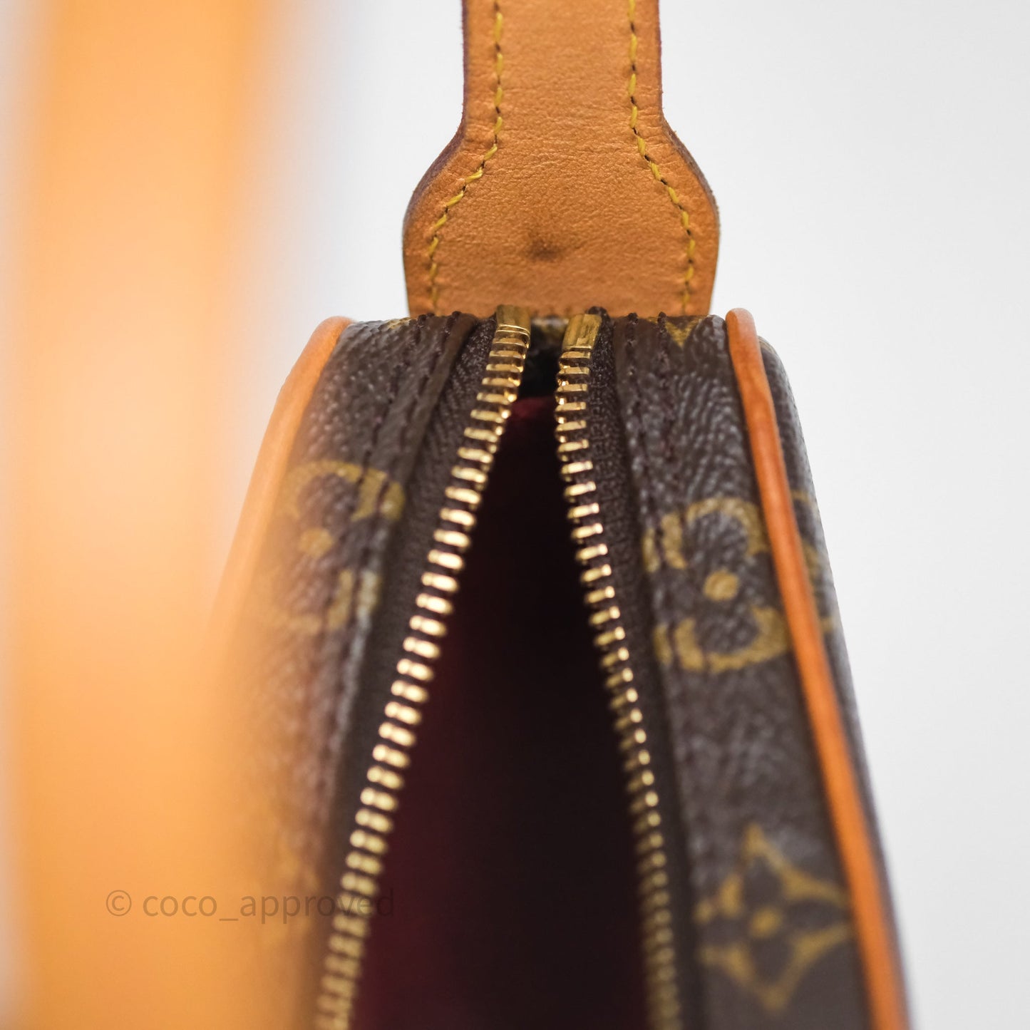 Louis Vuitton Vintage Monogram Croissant PM Bag