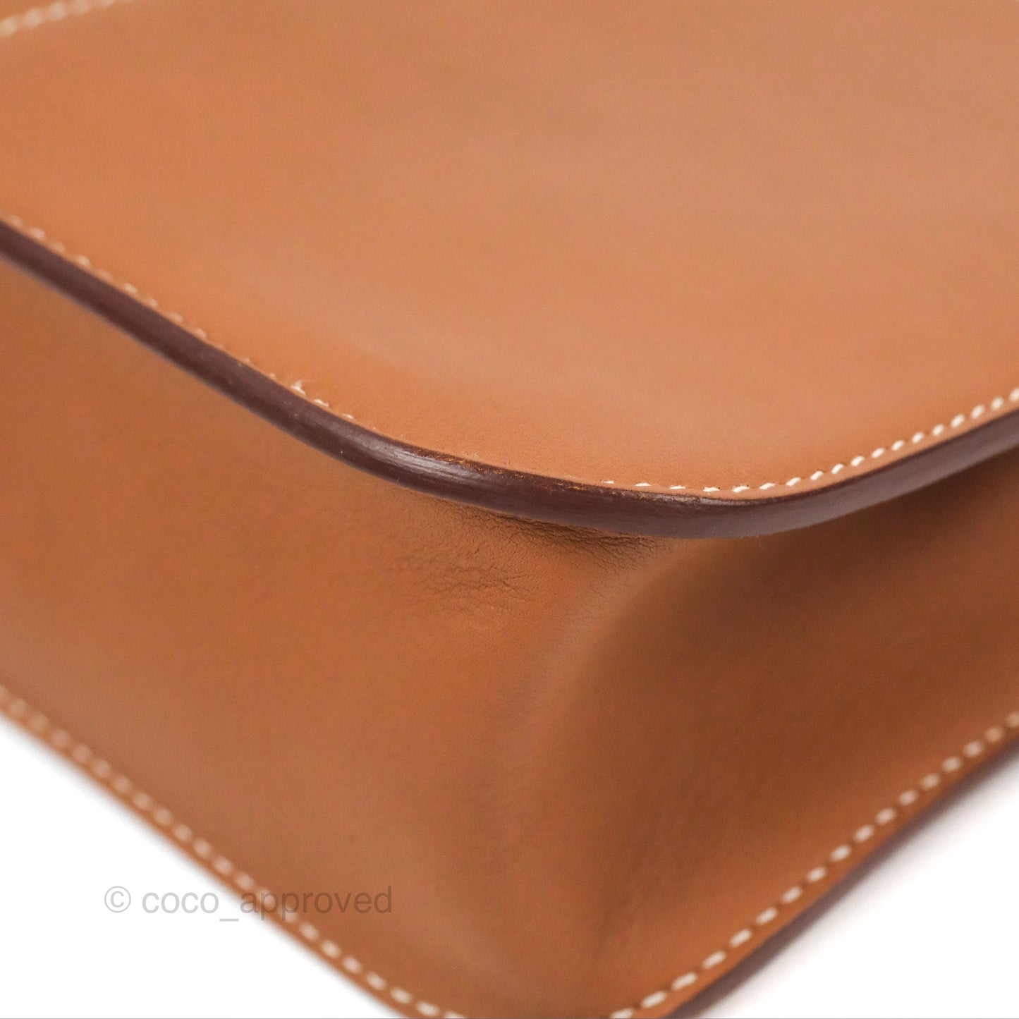 Hermès Mini Halzan Gold Evercolour Palladium Hardware