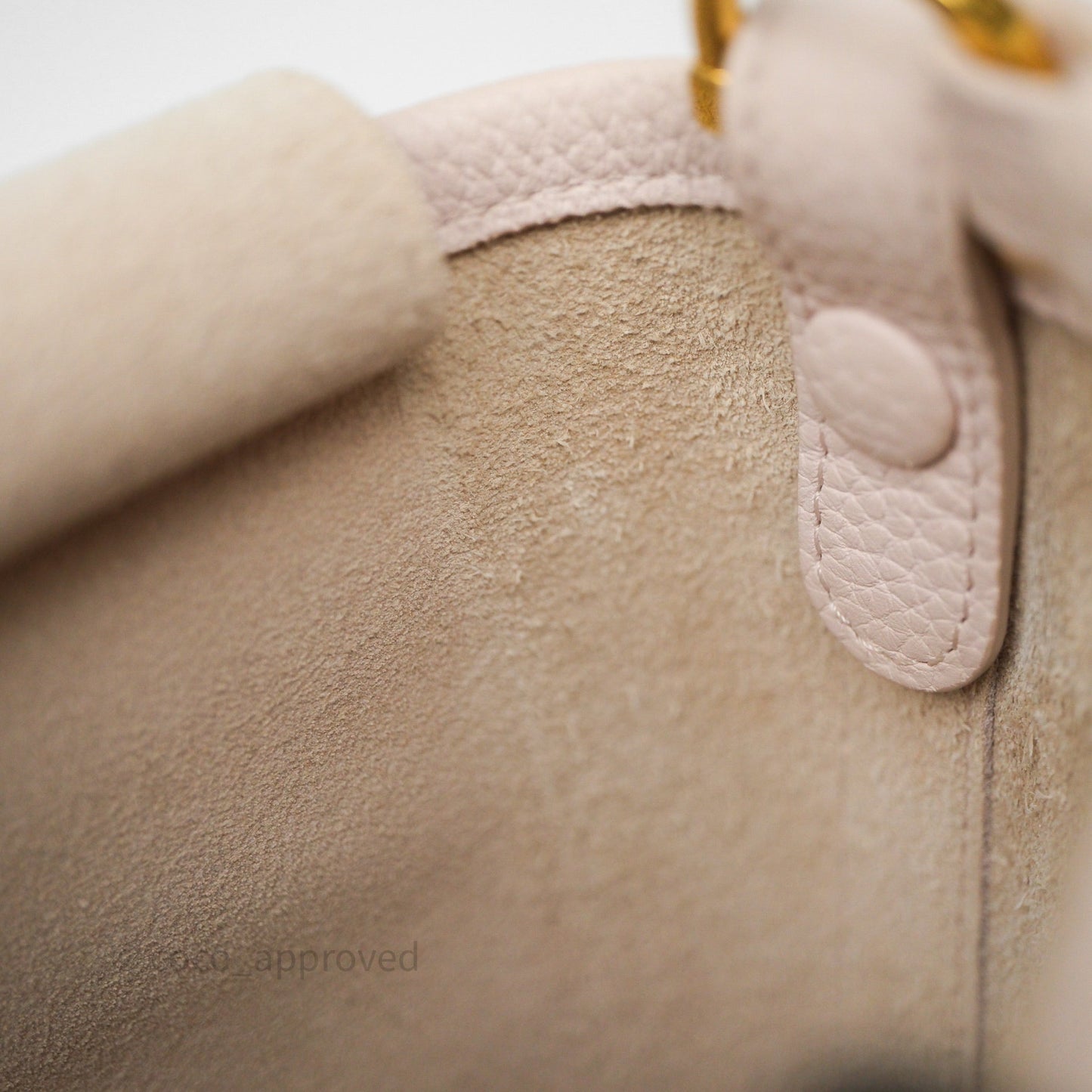 Delvaux Pin Mini Bucket Taurillon Soft Silk Pink