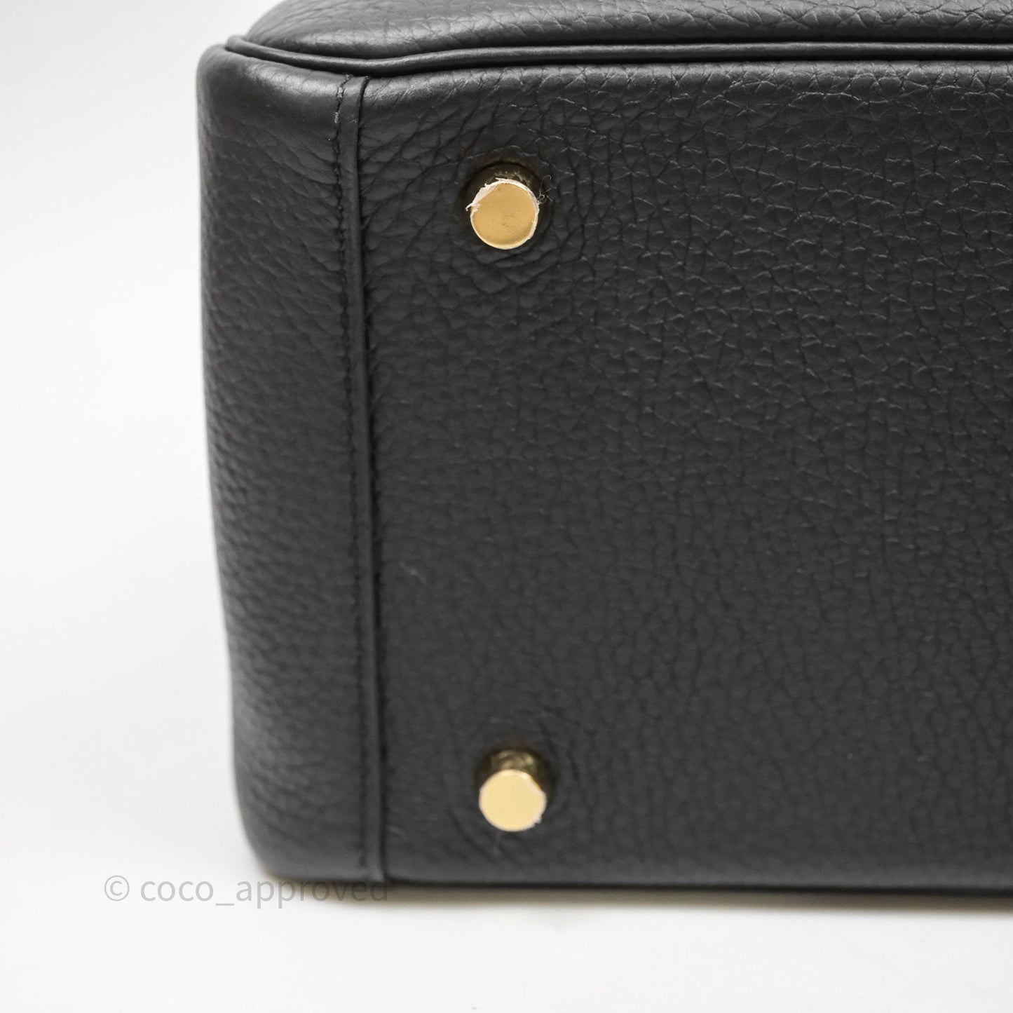 Hermès Lindy 26 Black Taurillon Clemence Gold Hardware