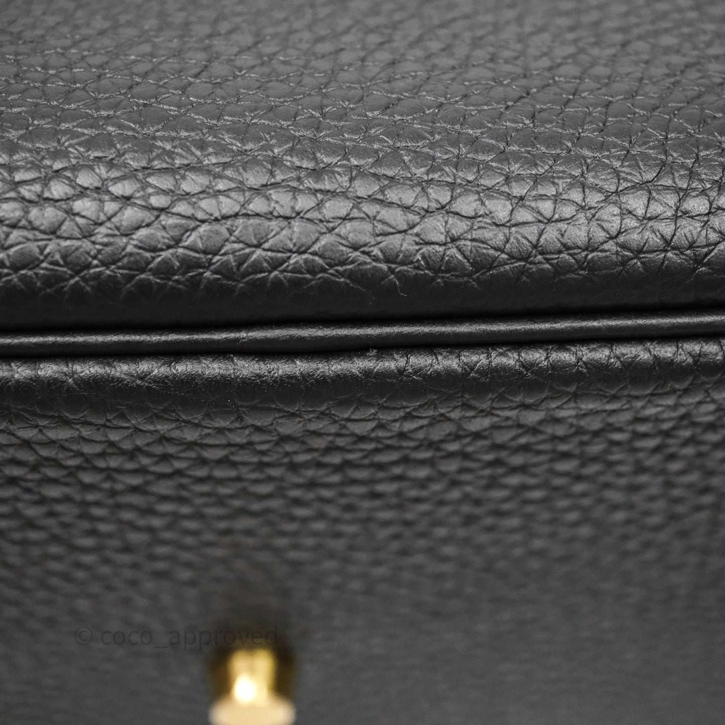 Hermès Lindy 26 Black Taurillon Clemence Gold Hardware