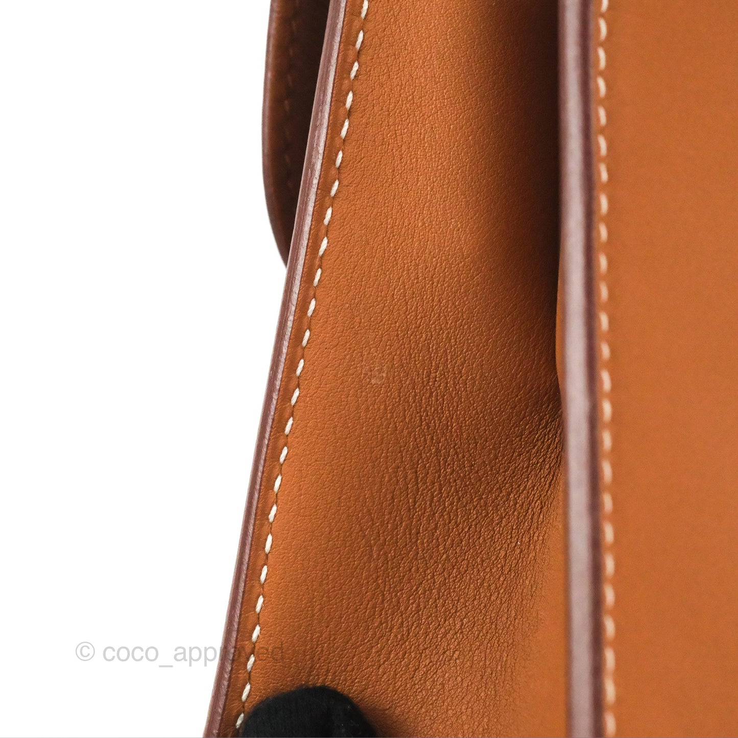 Hermès Mini Halzan Gold Evercolour Palladium Hardware