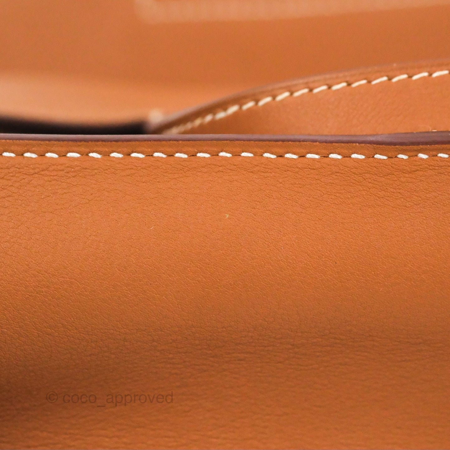 Hermès Mini Halzan Gold Evercolour Palladium Hardware