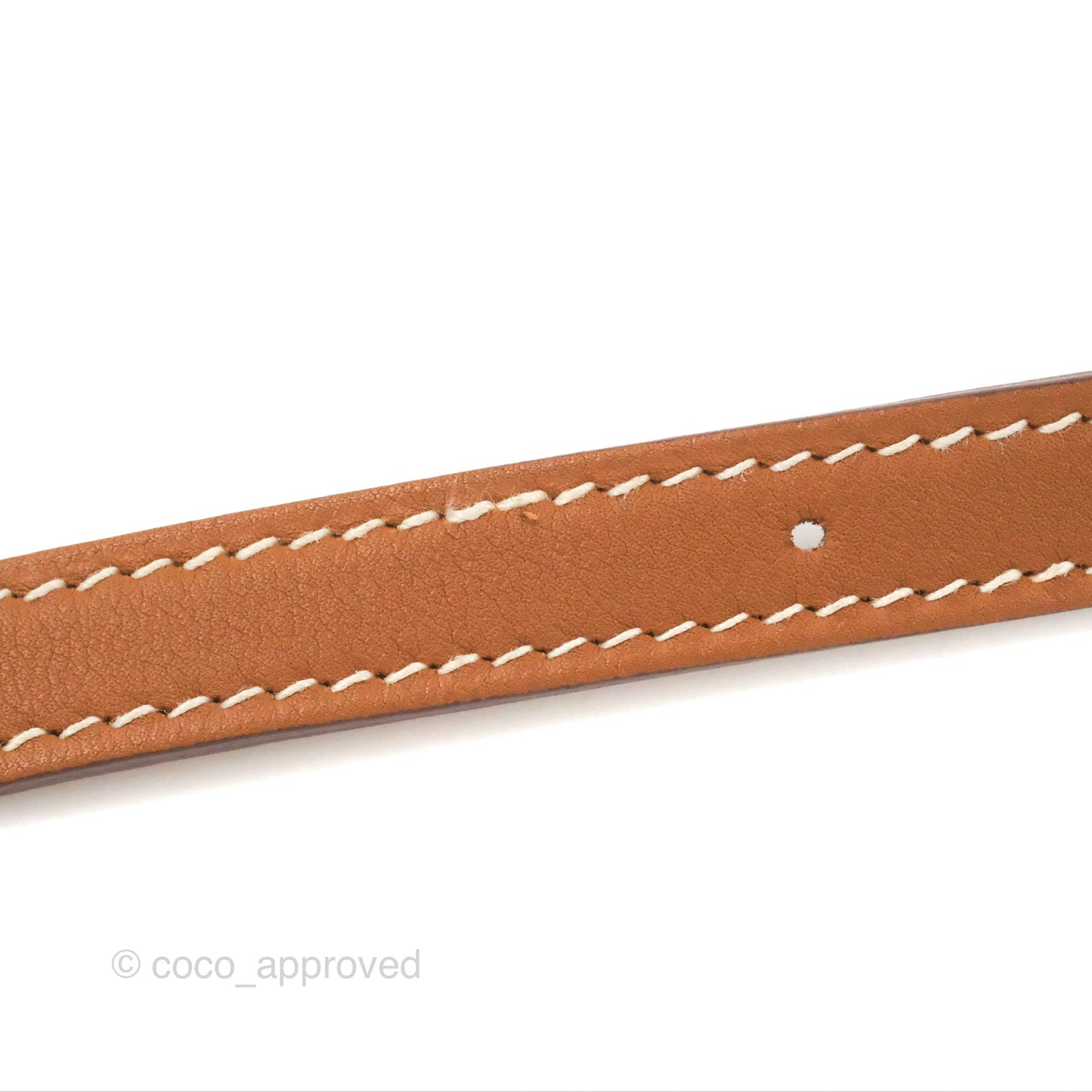 Hermès Mini Halzan Gold Evercolour Palladium Hardware
