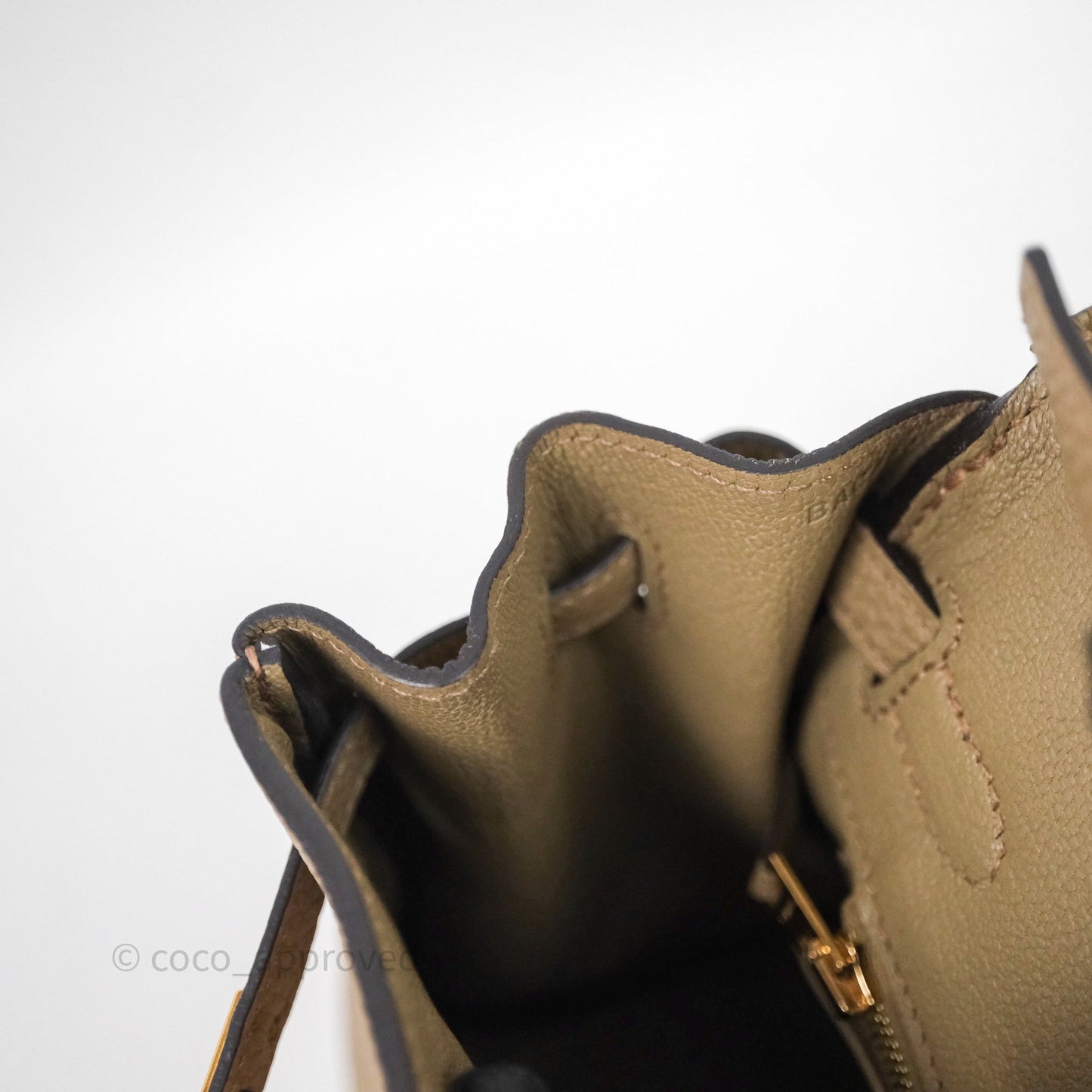 Hermès Birkin 25 Beige Marfa Togo Gold Hardware