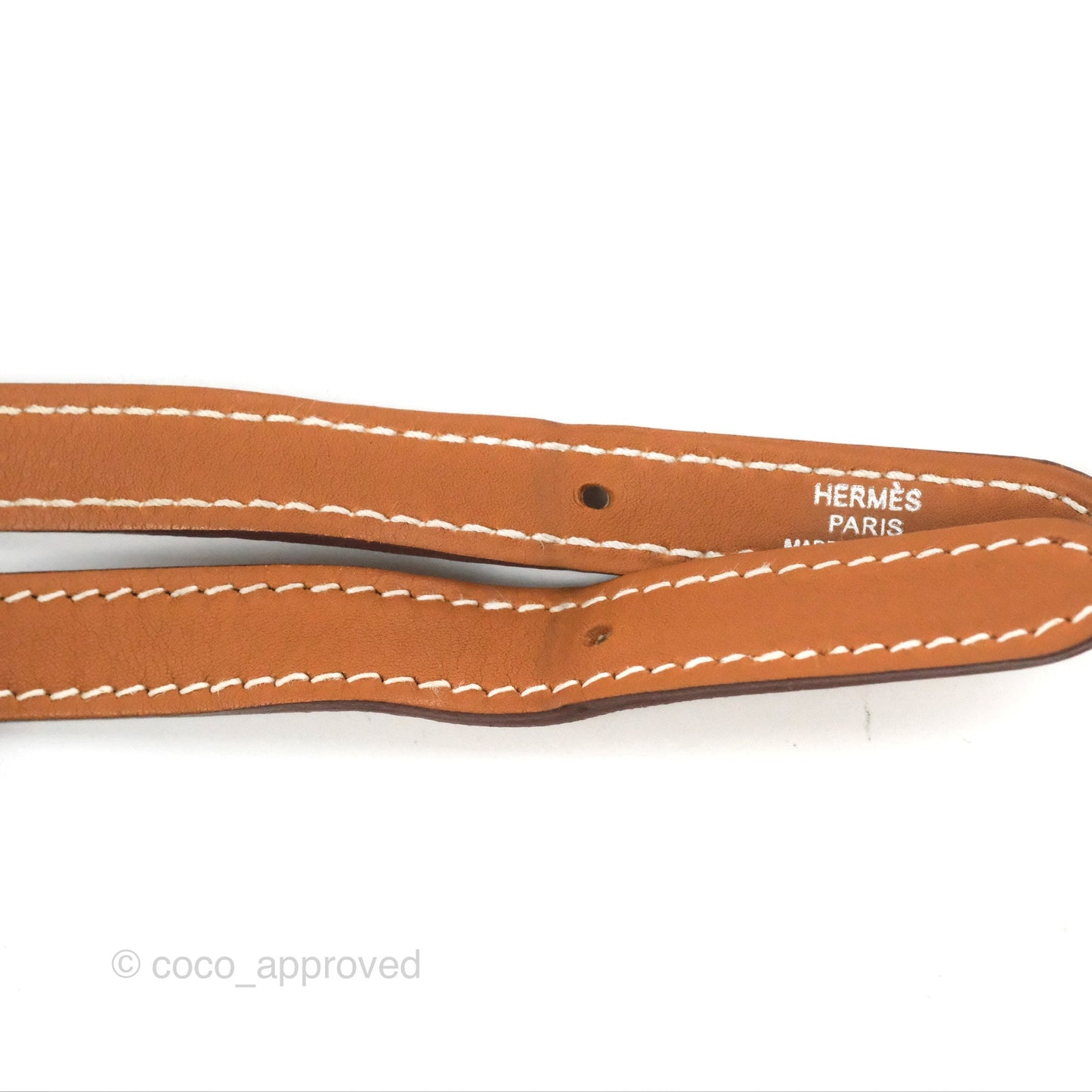 Hermès Mini Halzan Gold Evercolour Palladium Hardware
