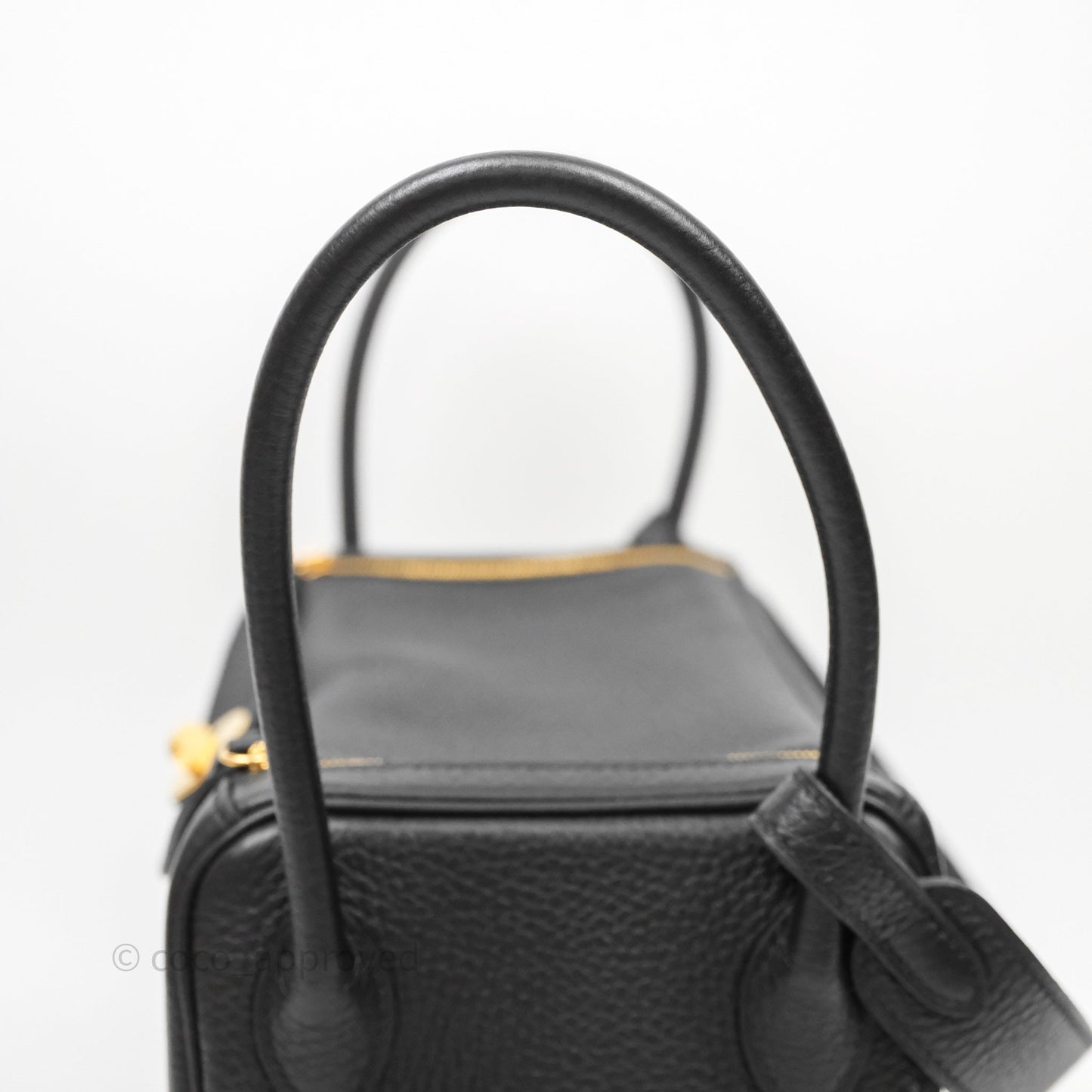 Hermès Lindy 26 Black Taurillon Clemence Gold Hardware