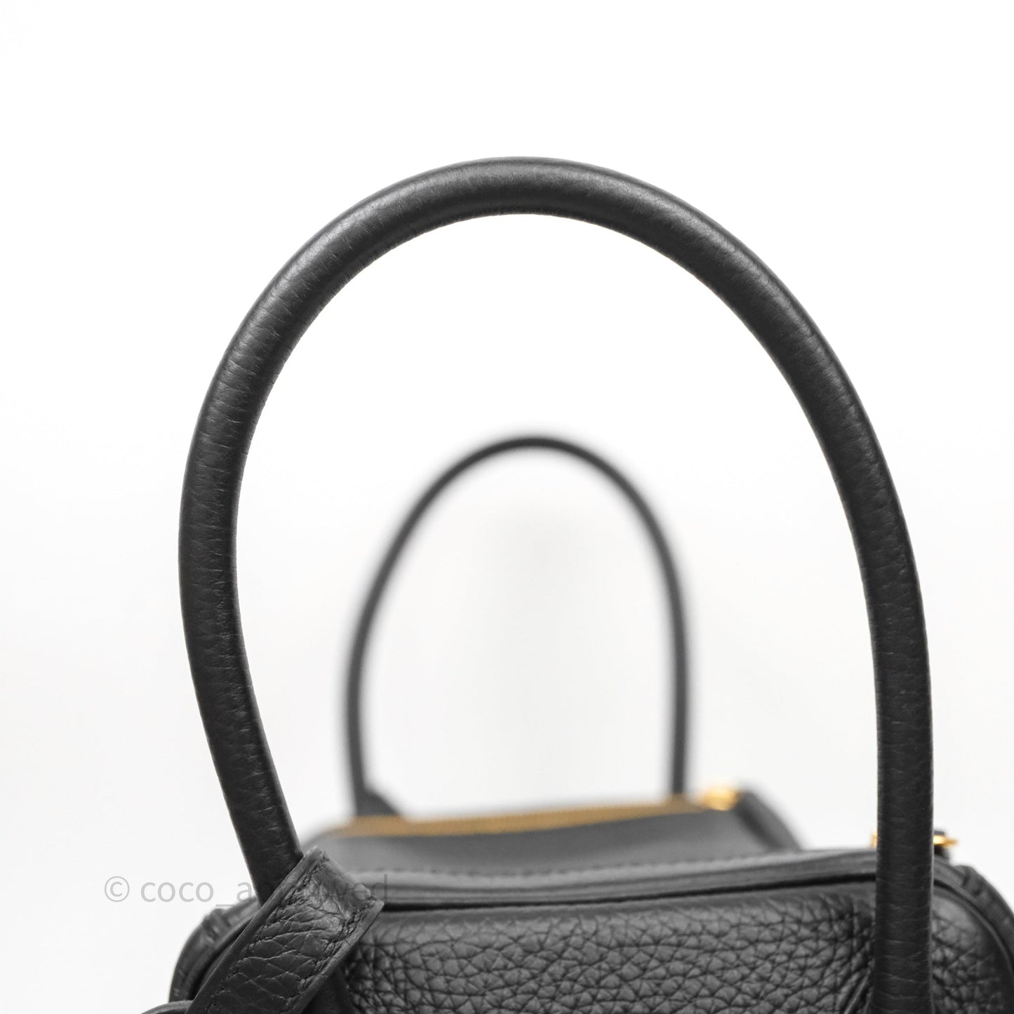 Hermès Lindy 26 Black Taurillon Clemence Gold Hardware