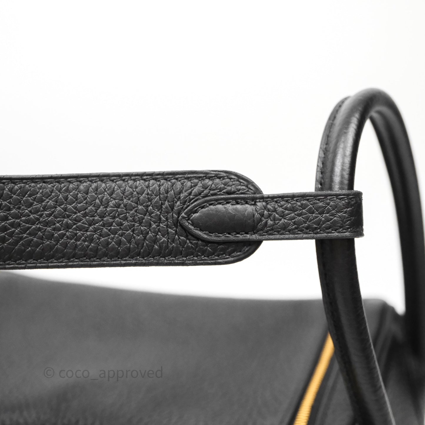 Hermès Lindy 26 Black Taurillon Clemence Gold Hardware