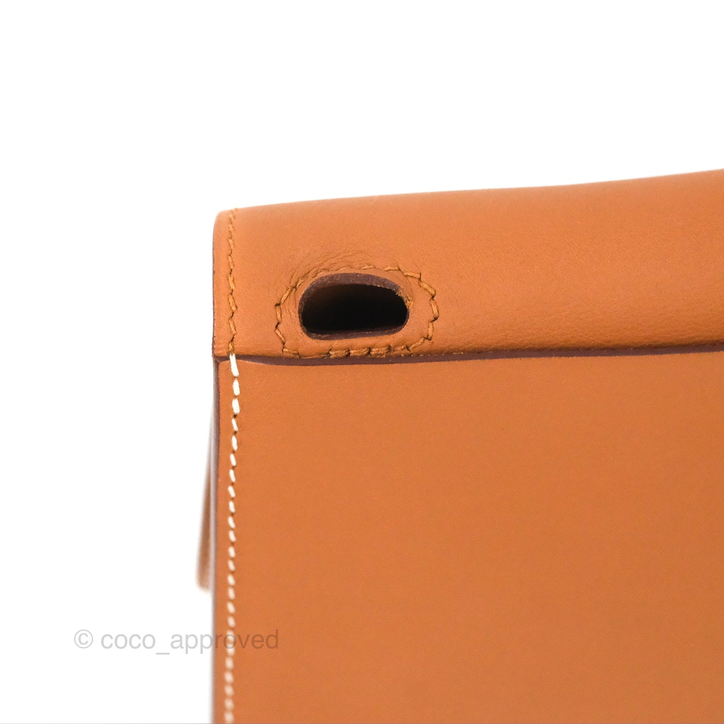 Hermès Mini Halzan Gold Evercolour Palladium Hardware