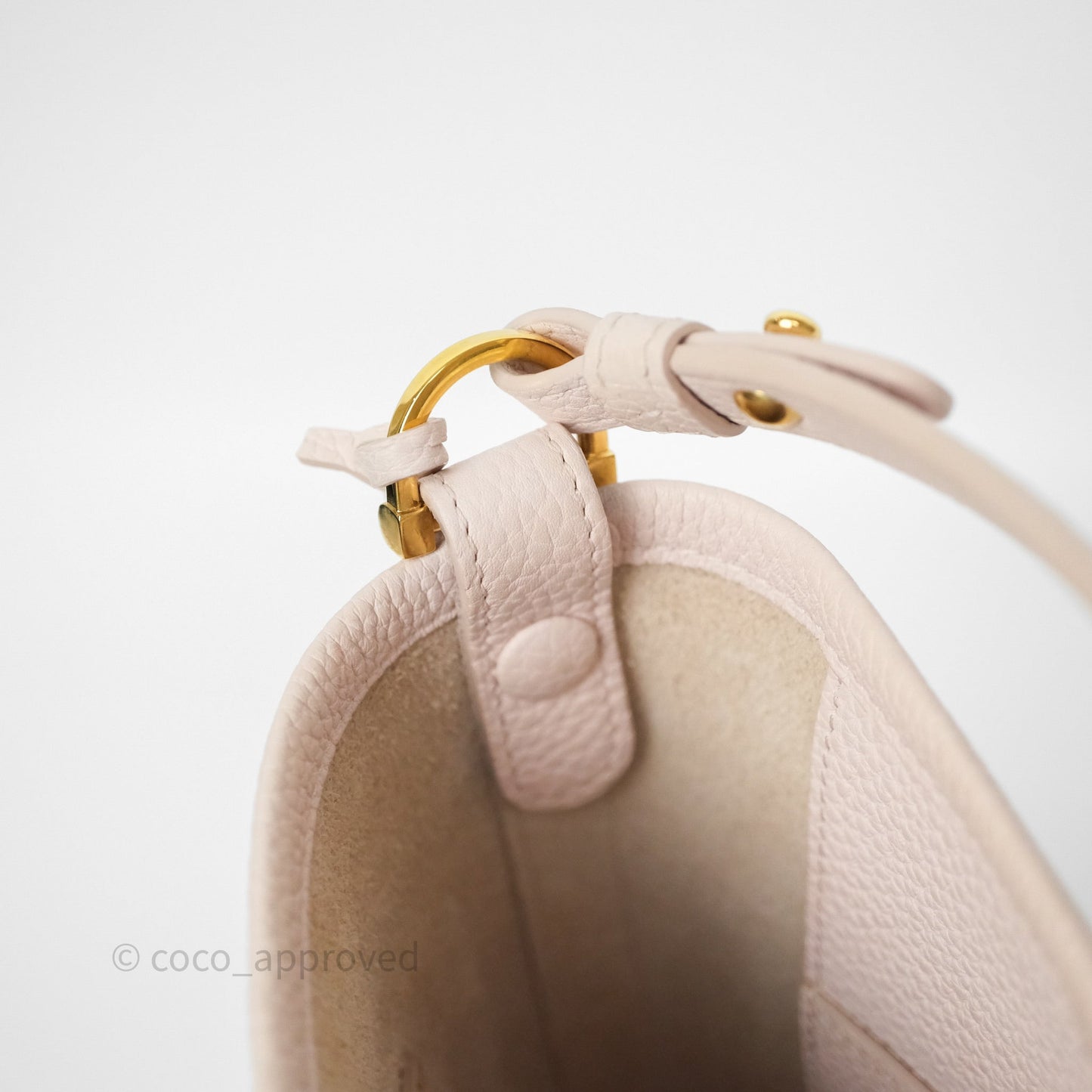 Delvaux Pin Mini Bucket Taurillon Soft Silk Pink