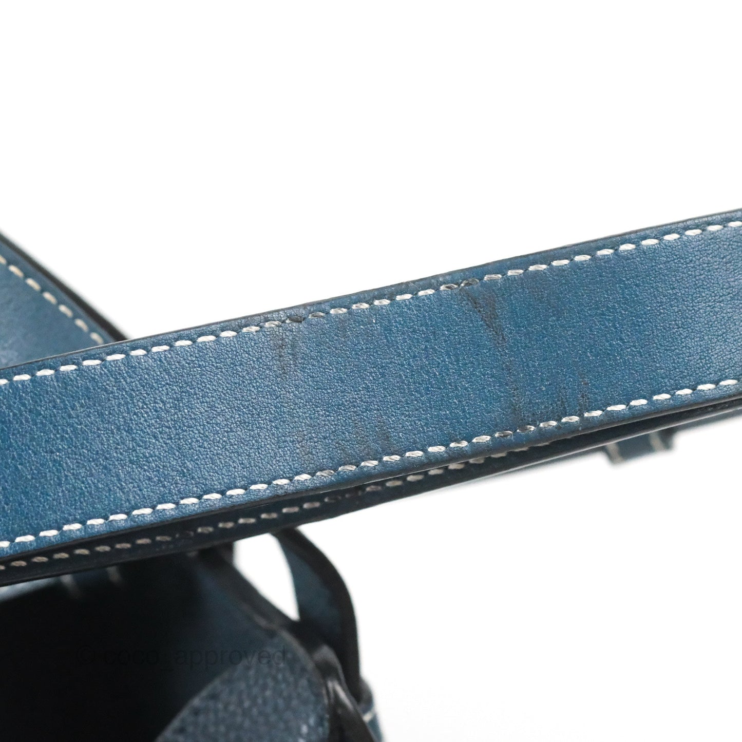 Loewe Hammock Small Shoulder Bag Navy Blue Soft Grained Calfskin