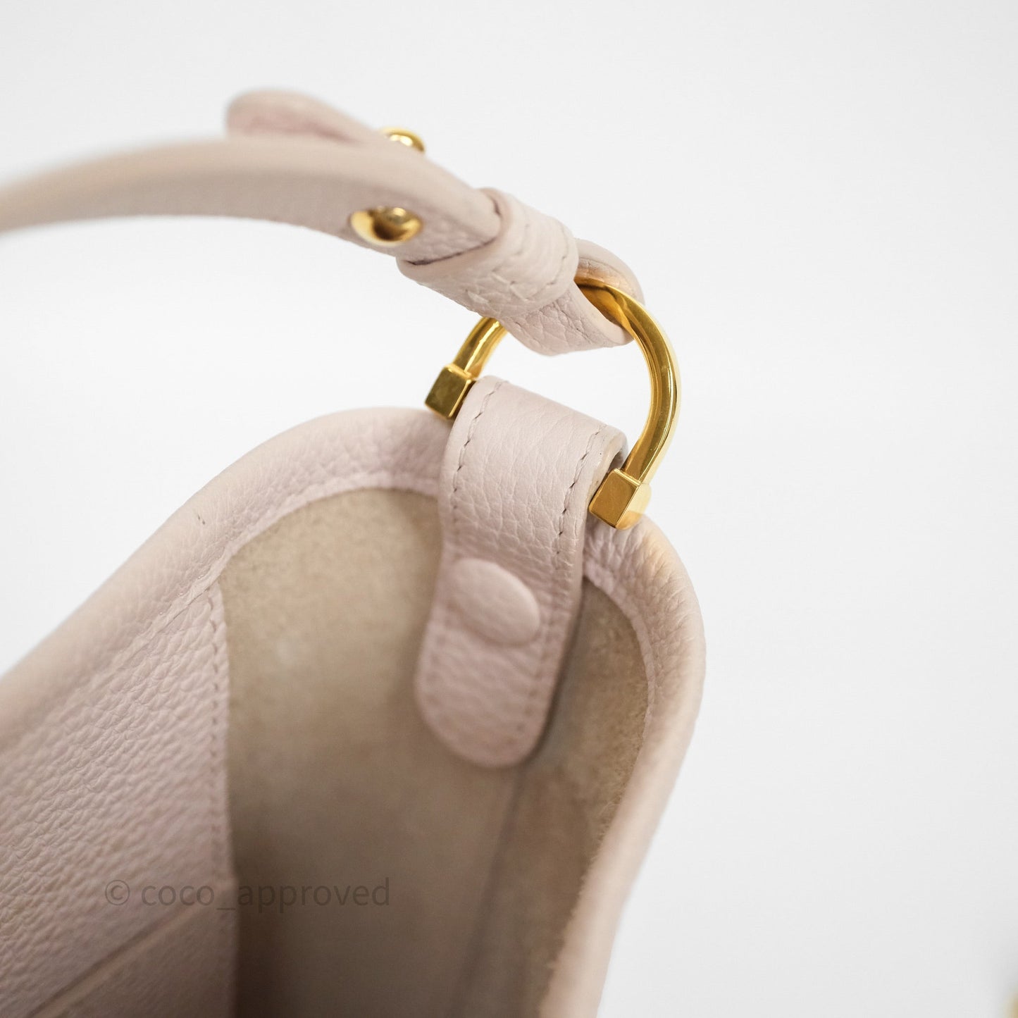 Delvaux Pin Mini Bucket Taurillon Soft Silk Pink