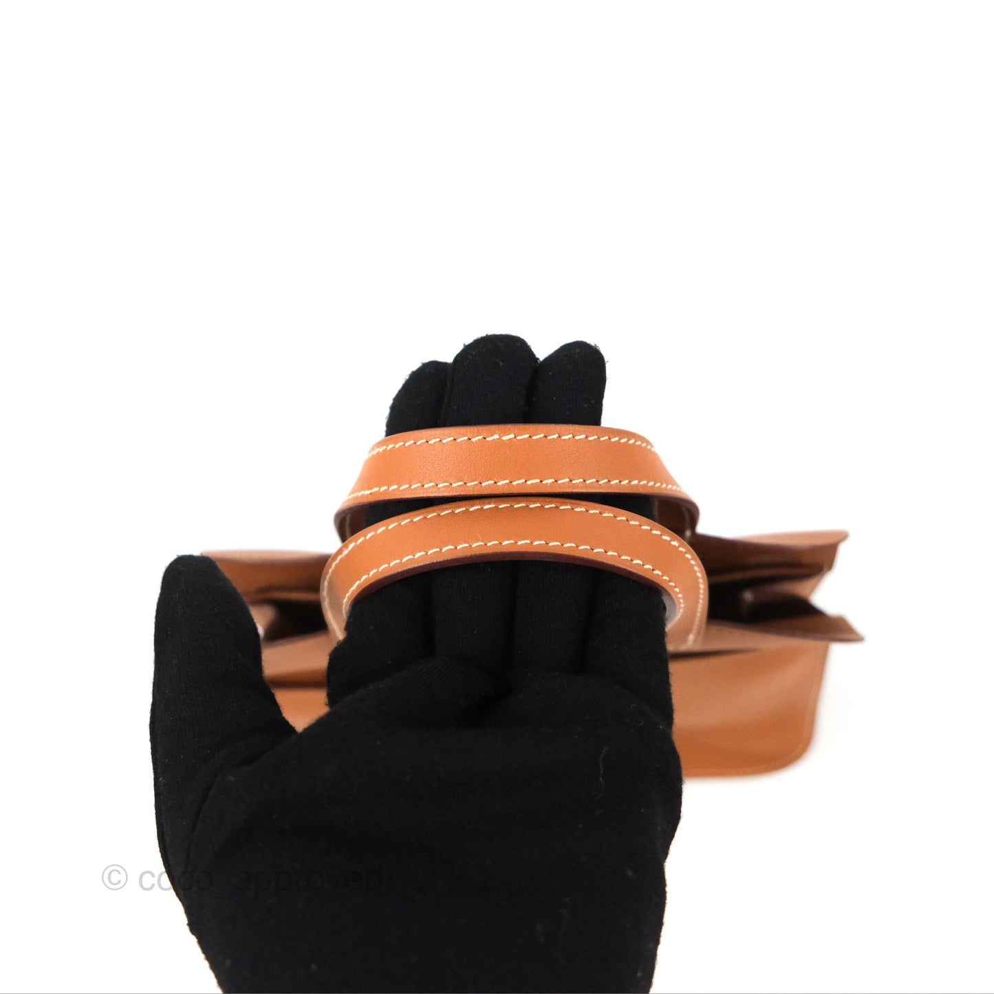 Hermès Mini Halzan Gold Evercolour Palladium Hardware
