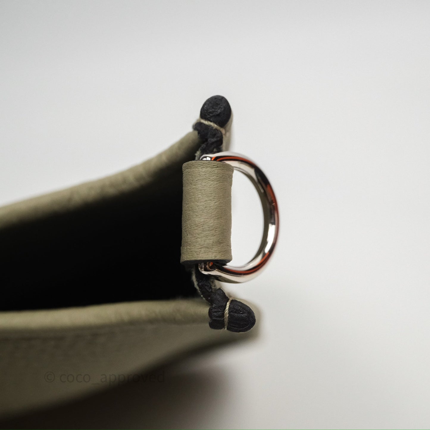Hermès Mini Evelyne 16 Sauge Q1 Clemence Palladium Hardware