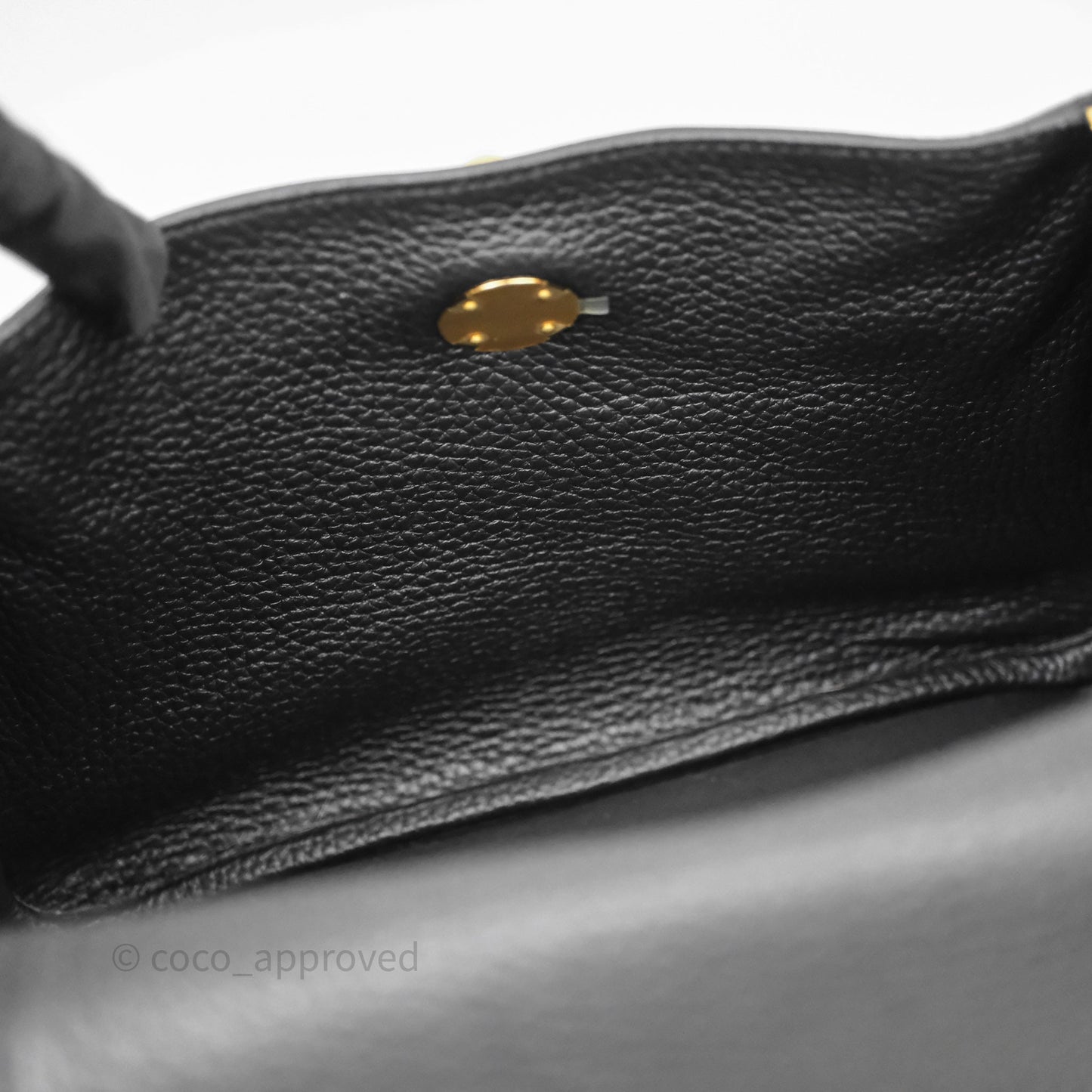 Hermès Lindy 26 Black Taurillon Clemence Gold Hardware