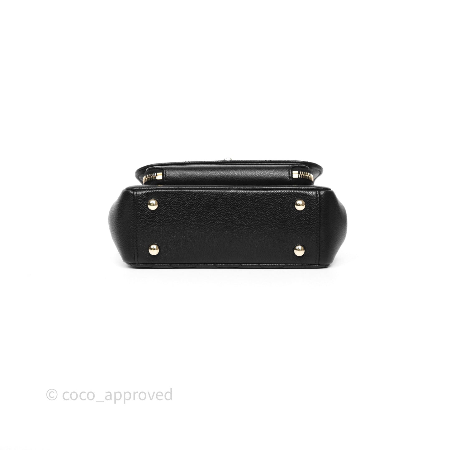 Chanel Quilted Small Business Affinity Flap Black Caviar Gold Hardware