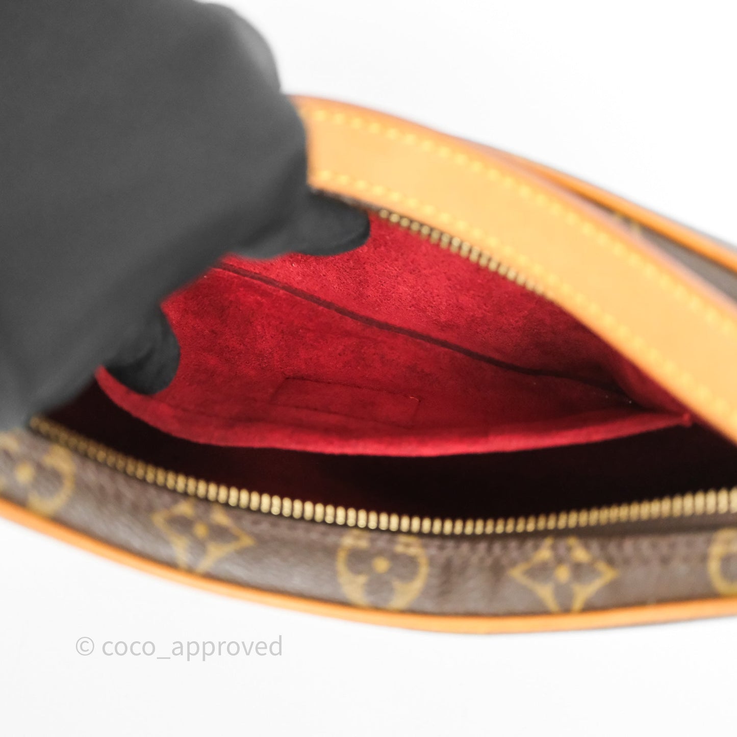 Louis Vuitton Vintage Monogram Croissant PM Bag