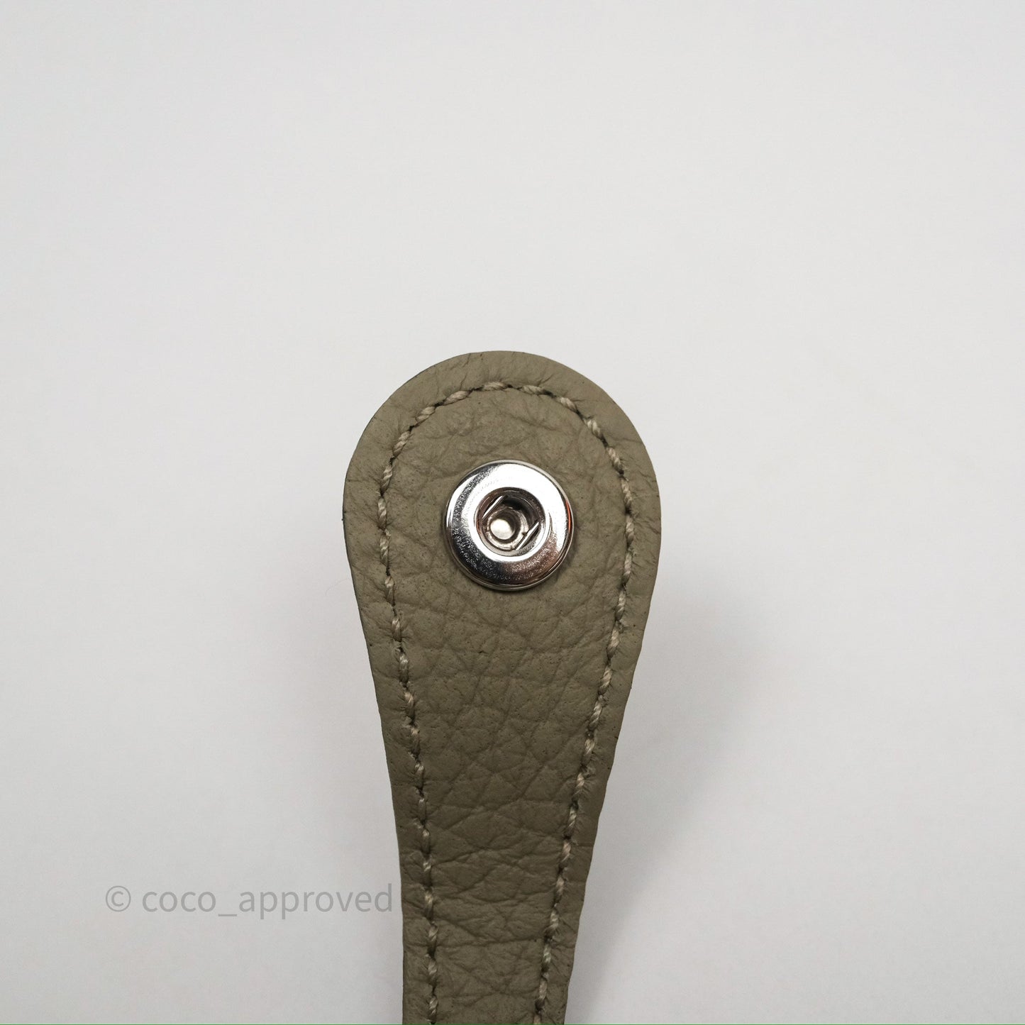 Hermès Mini Evelyne 16 Sauge Q1 Clemence Palladium Hardware