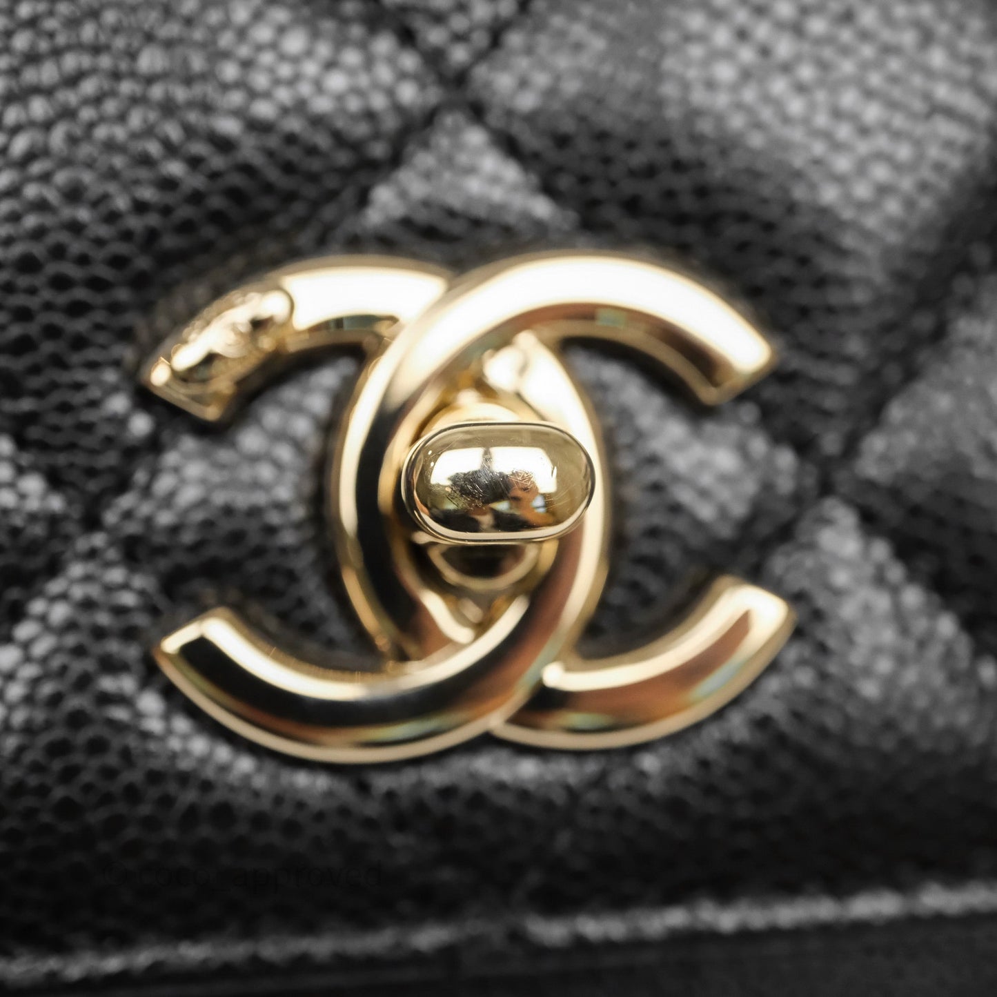 Chanel Quilted Small Business Affinity Flap Black Caviar Gold Hardware