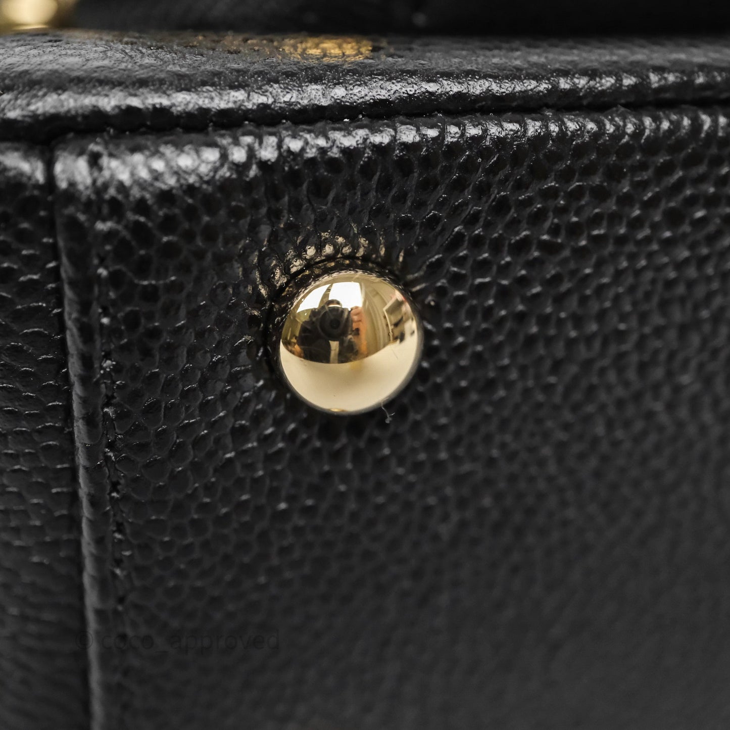 Chanel Quilted Small Business Affinity Flap Black Caviar Gold Hardware