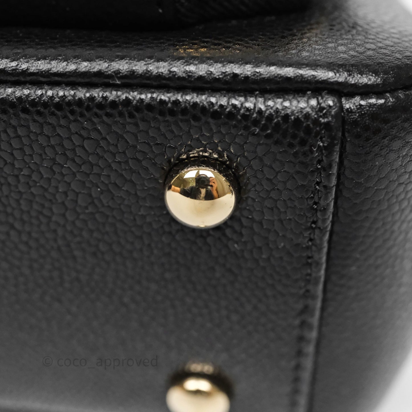 Chanel Quilted Small Business Affinity Flap Black Caviar Gold Hardware